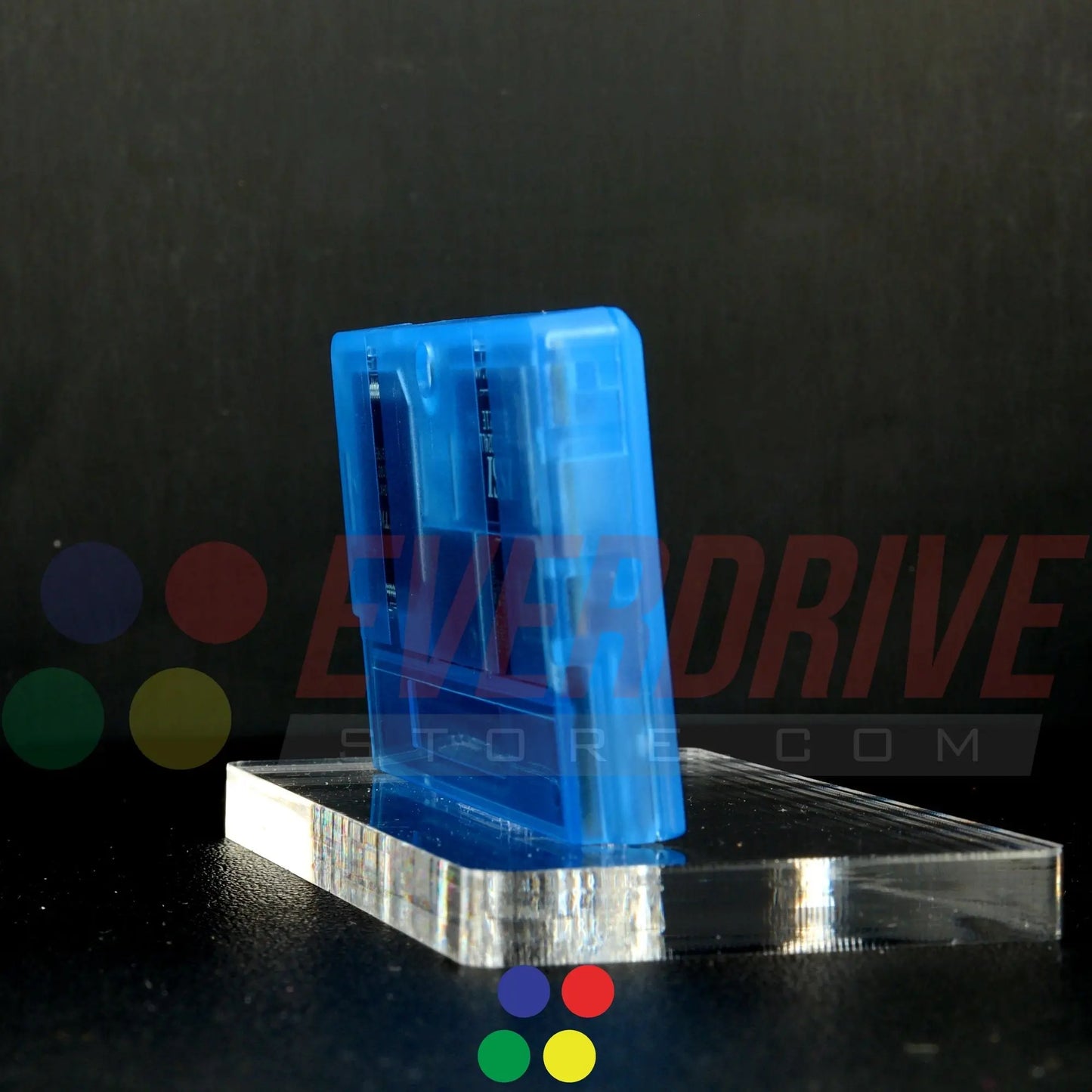 Everdrive GBA Mini - Frosted Blue Krikzz