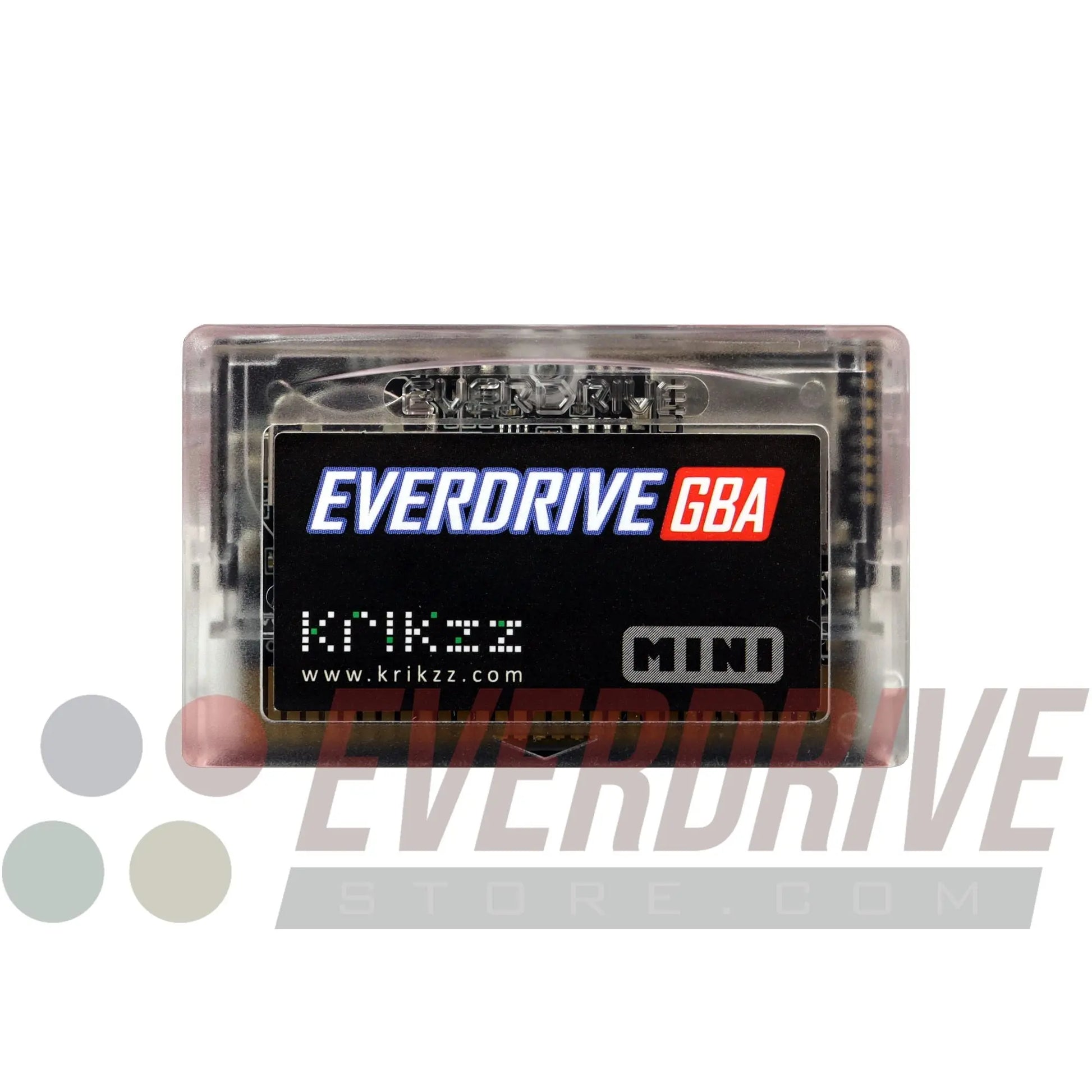 Everdrive GBA Mini - Frosted Clear Krikzz