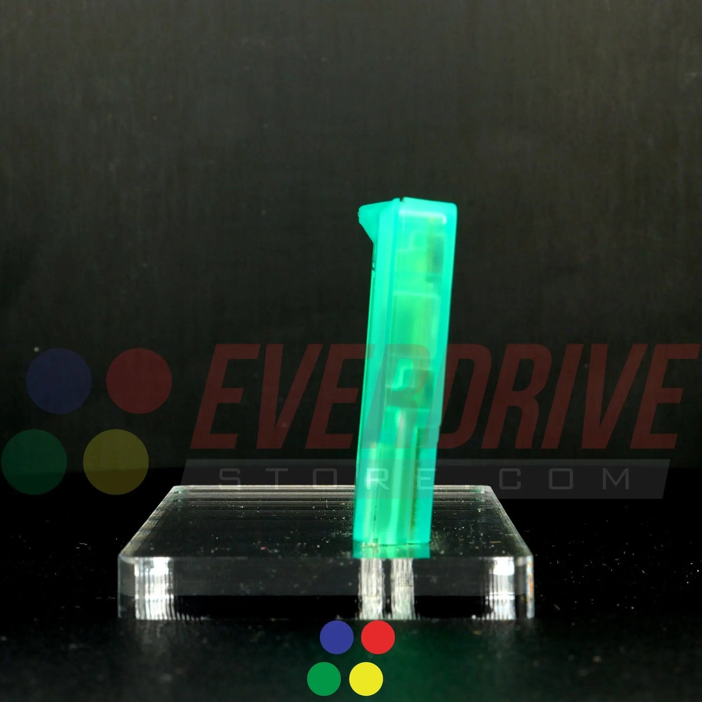 Everdrive GBA Mini - Frosted Green Krikzz