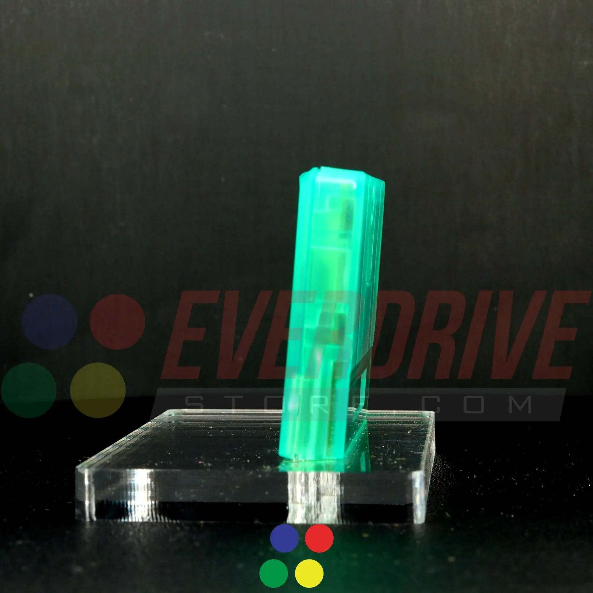 Everdrive GBA Mini - Frosted Green Krikzz