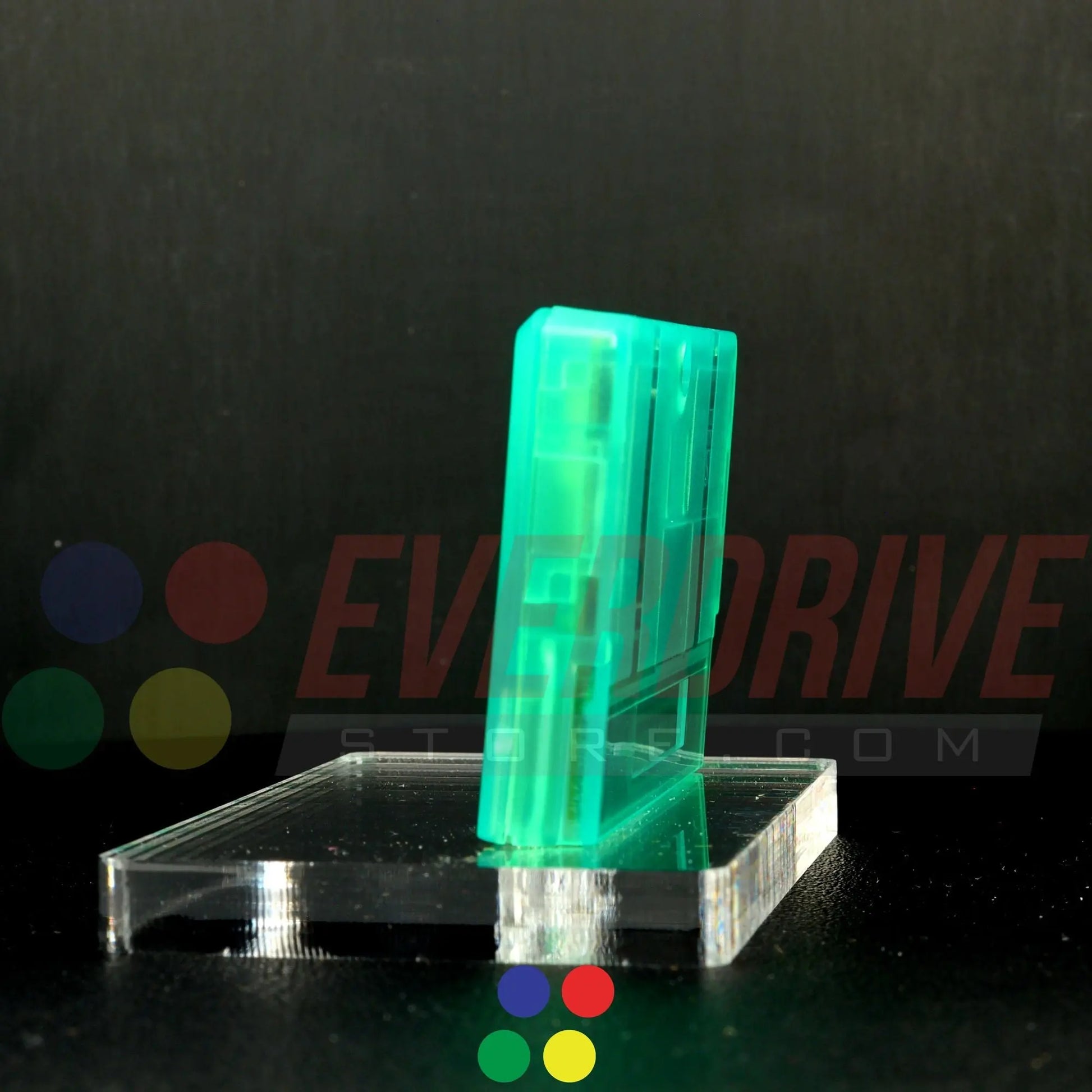 Everdrive GBA Mini - Frosted Green Krikzz