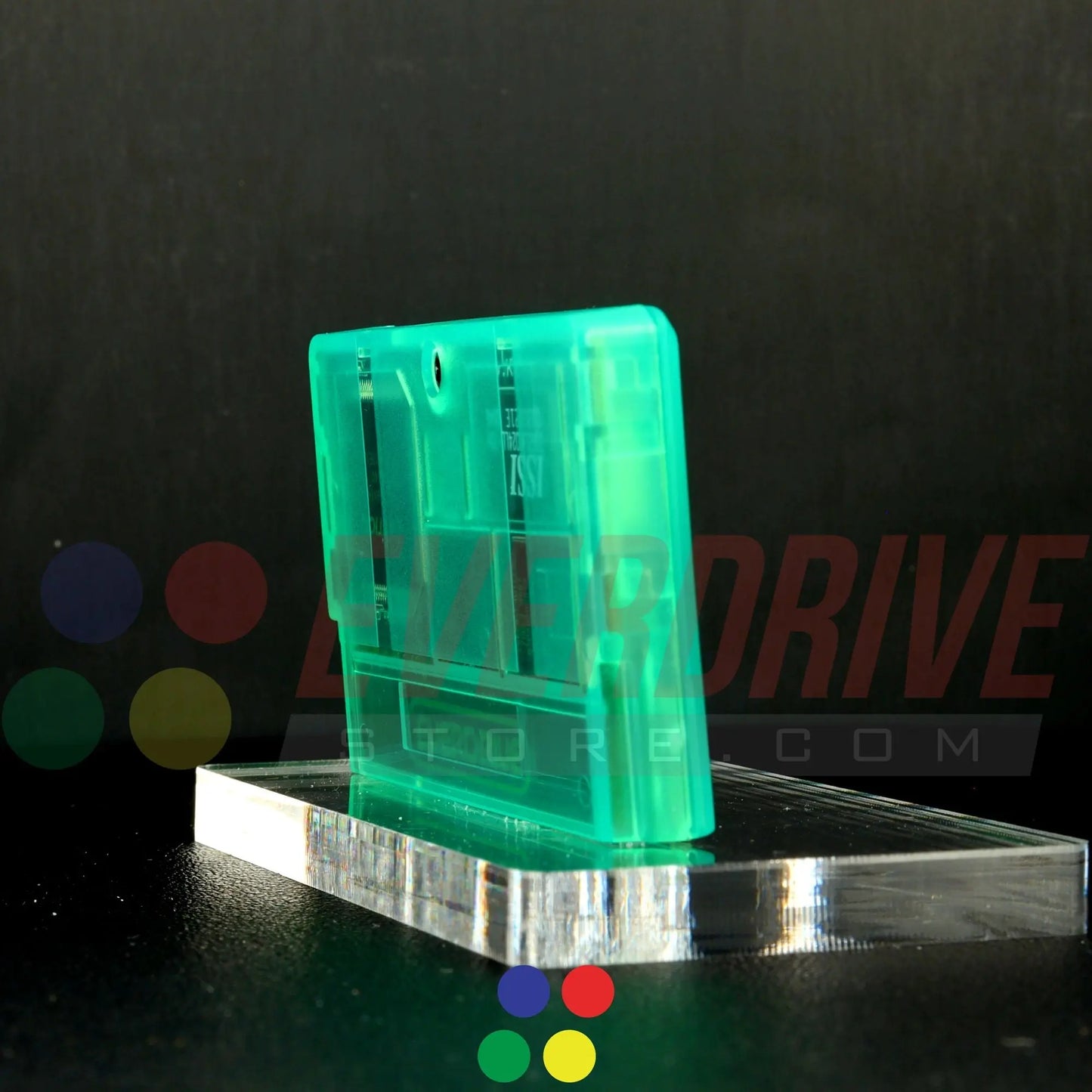 Everdrive GBA Mini - Frosted Green Krikzz