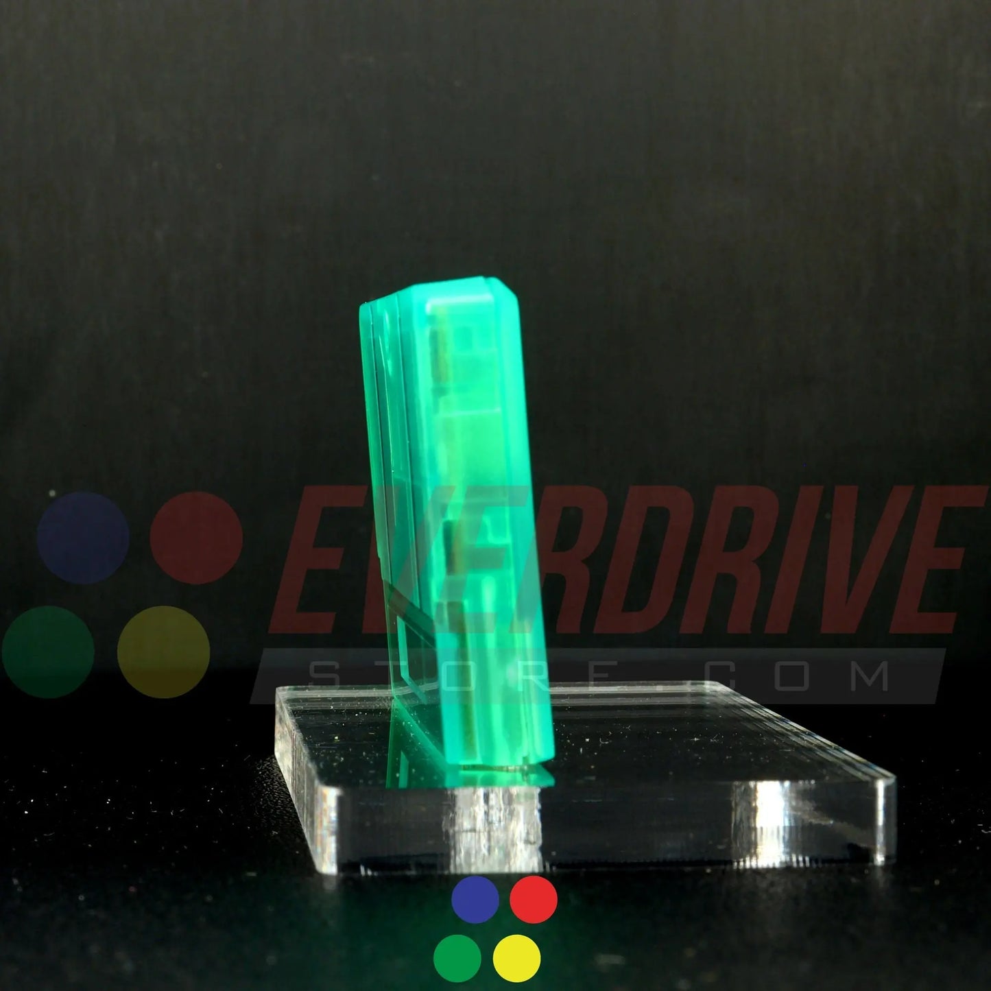 Everdrive GBA Mini - Frosted Green Krikzz