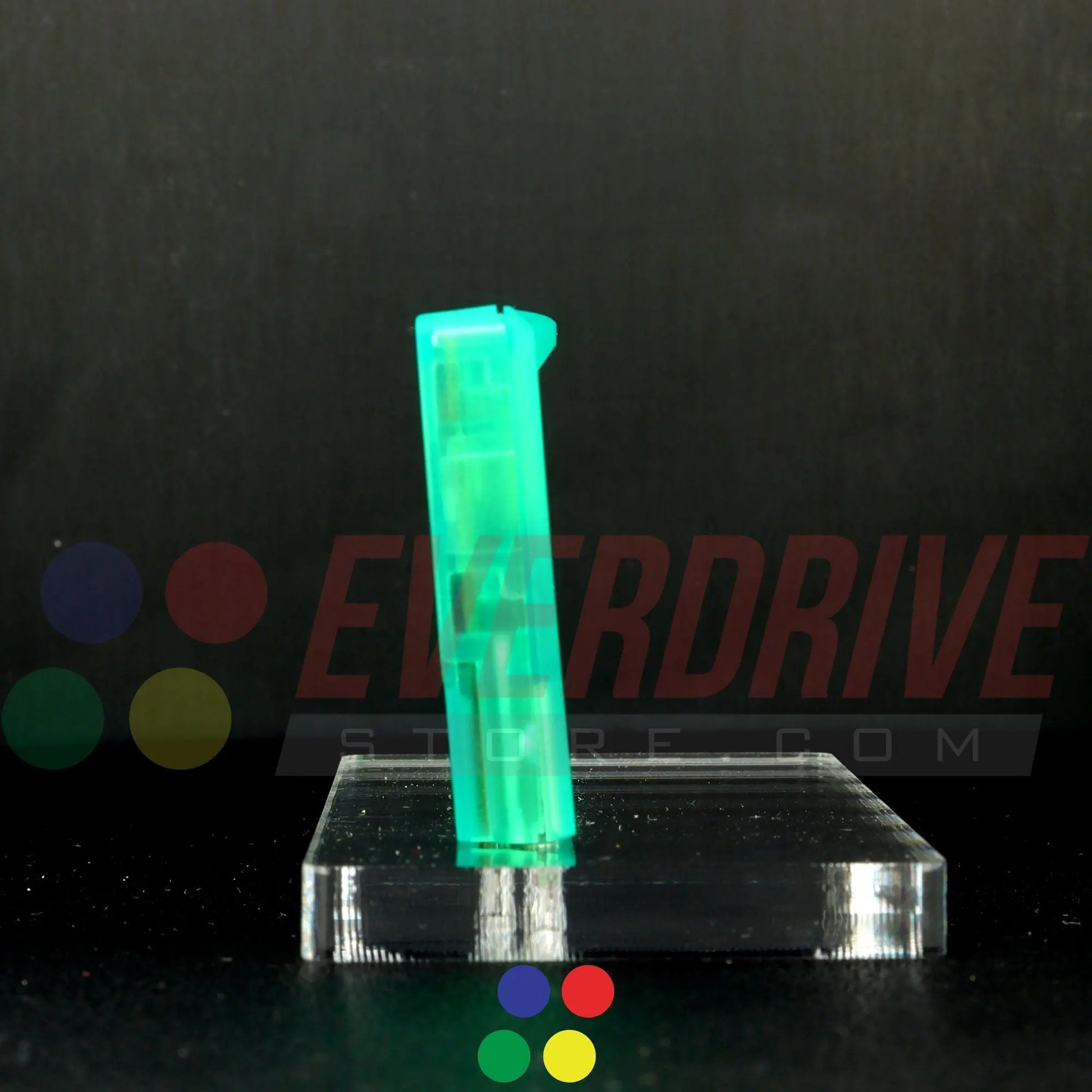 Everdrive GBA Mini - Frosted Green Krikzz