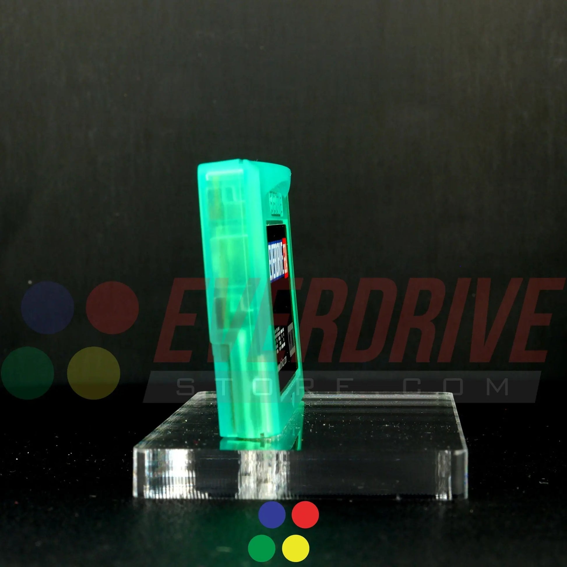 Everdrive GBA Mini - Frosted Green Krikzz