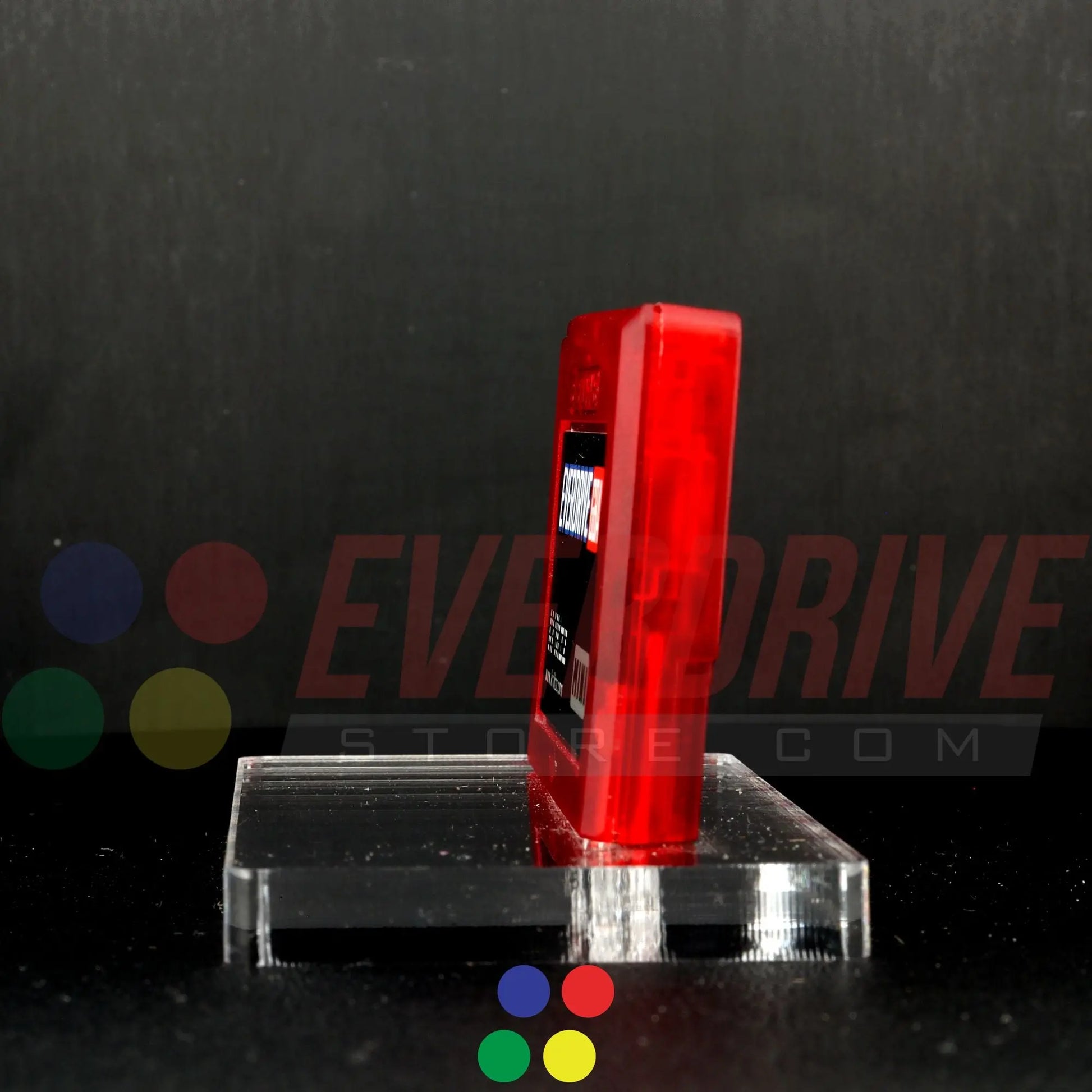 Everdrive GBA Mini - Frosted Red Krikzz