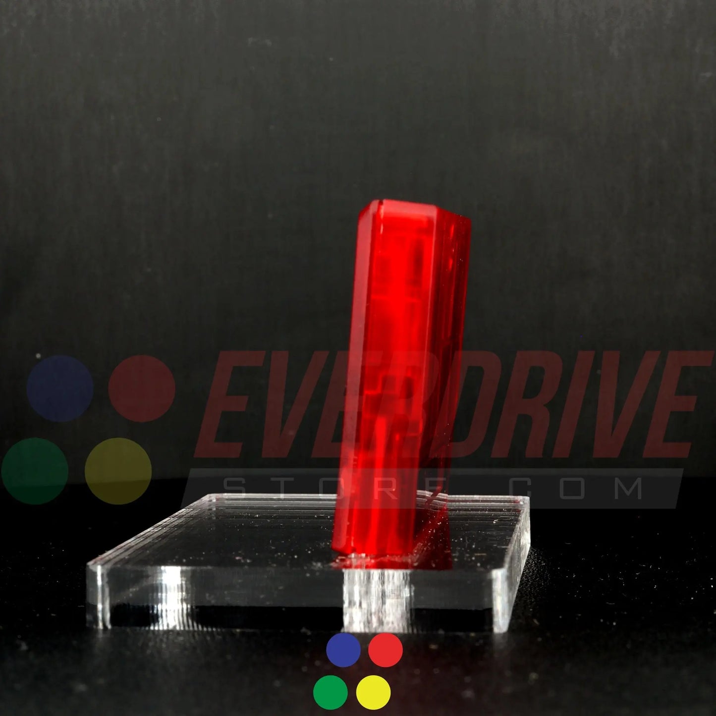 Everdrive GBA Mini - Frosted Red Krikzz