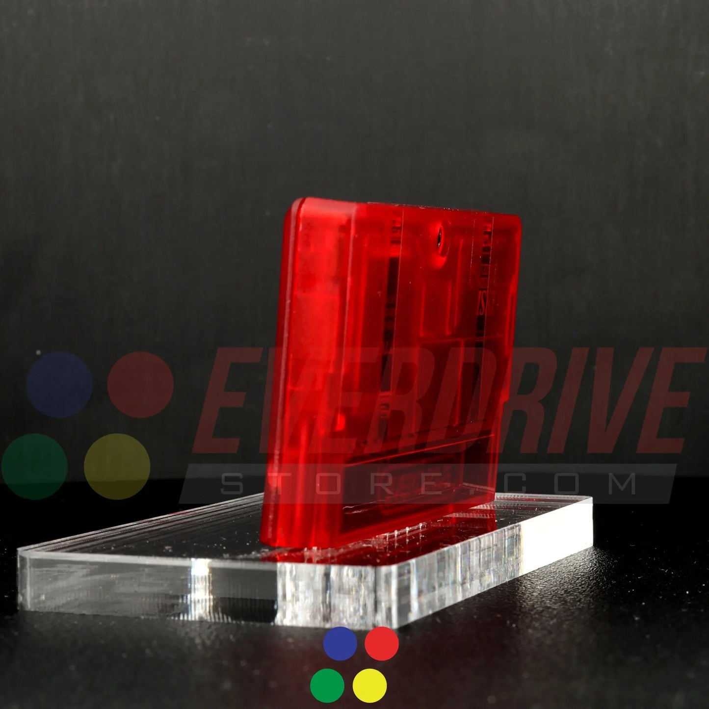 Everdrive GBA Mini - Frosted Red Krikzz