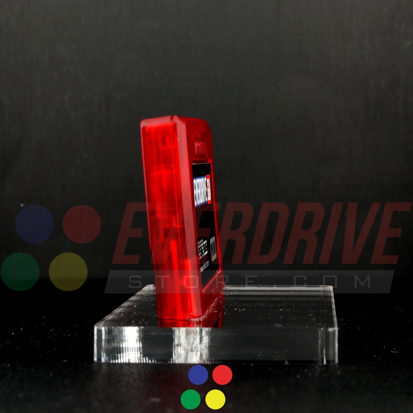 Everdrive GBA Mini - Frosted Red Krikzz