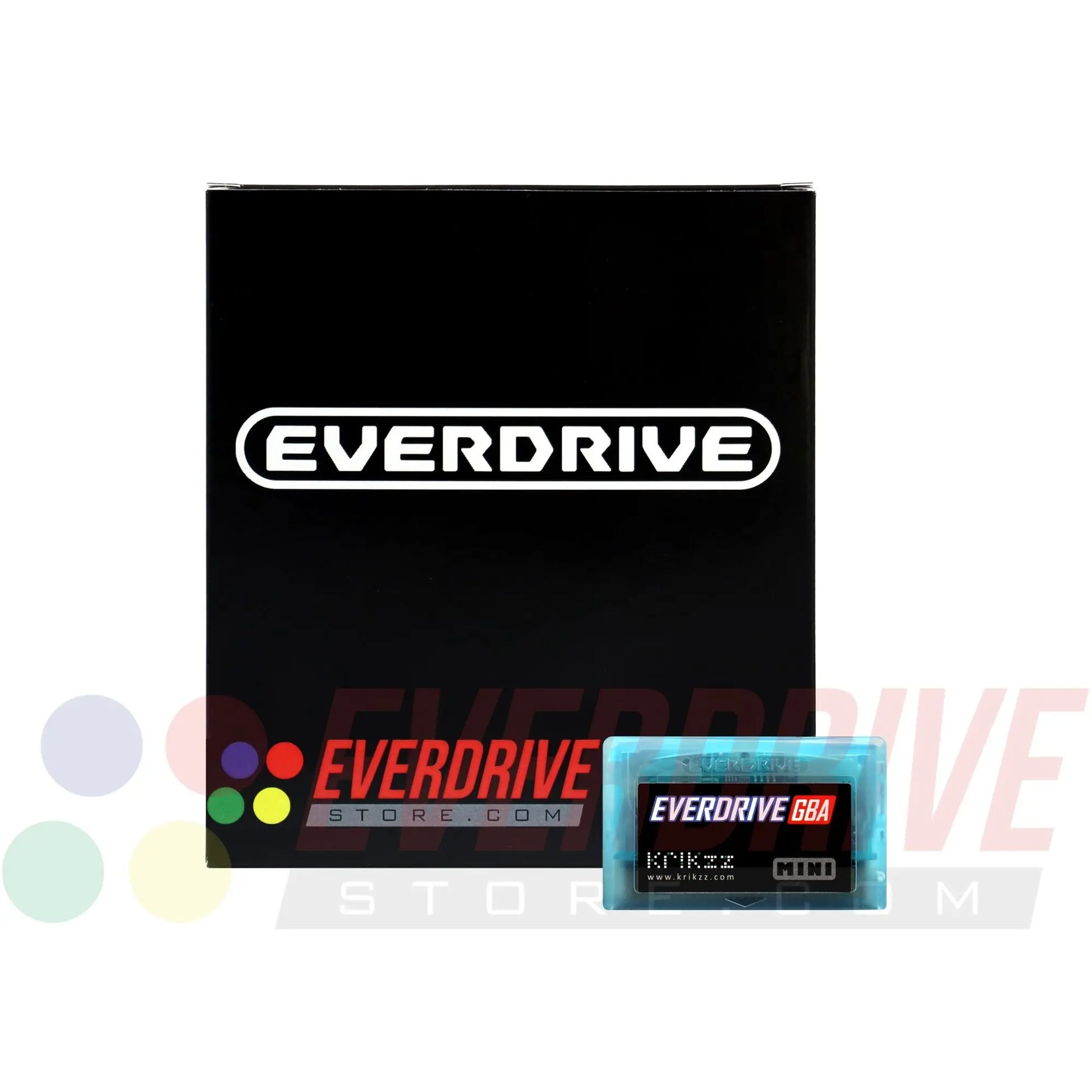 Everdrive GBA Mini - Frosted Turquoise Krikzz