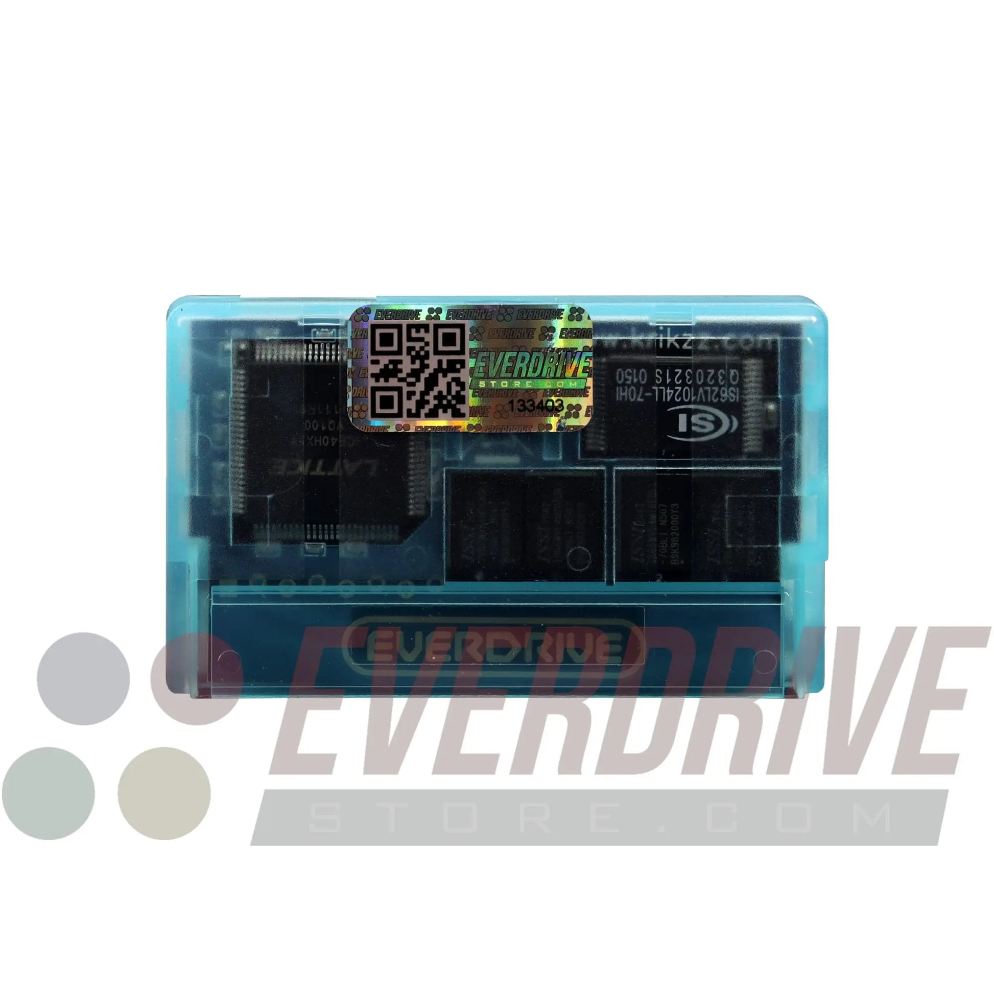 Everdrive GBA Mini - Frosted Turquoise Krikzz