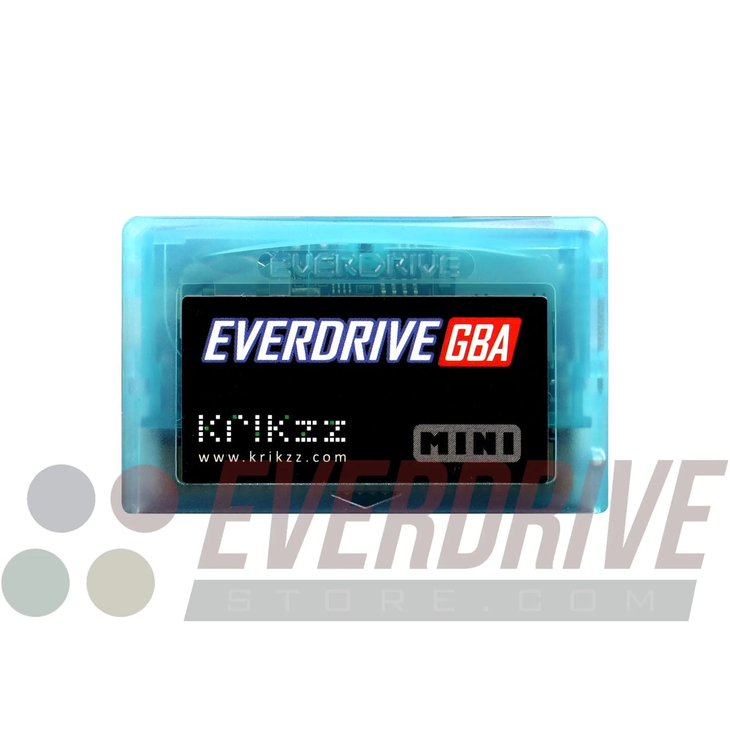 Everdrive GBA Mini - Frosted Turquoise Krikzz