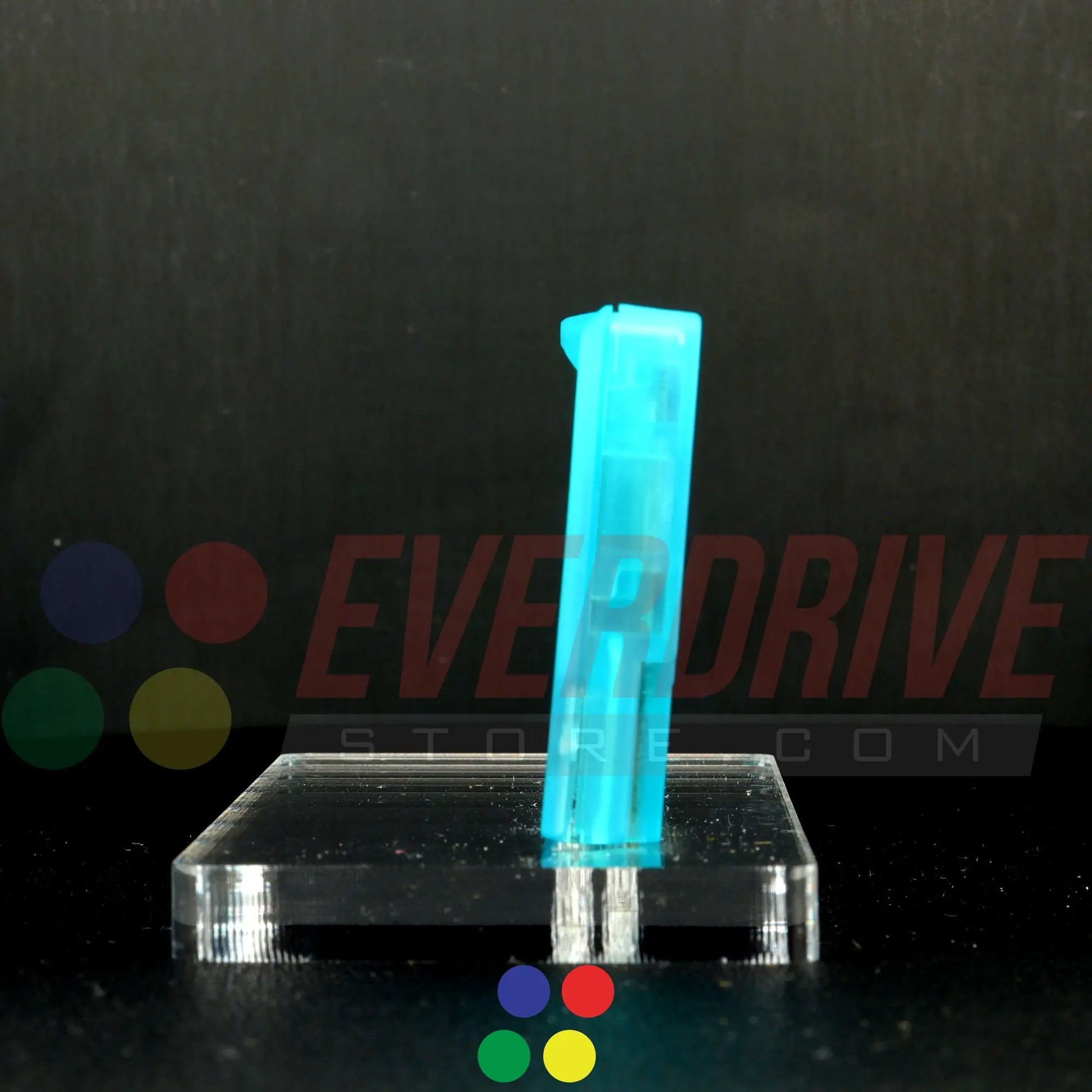 Everdrive GBA Mini - Frosted Turquoise Krikzz