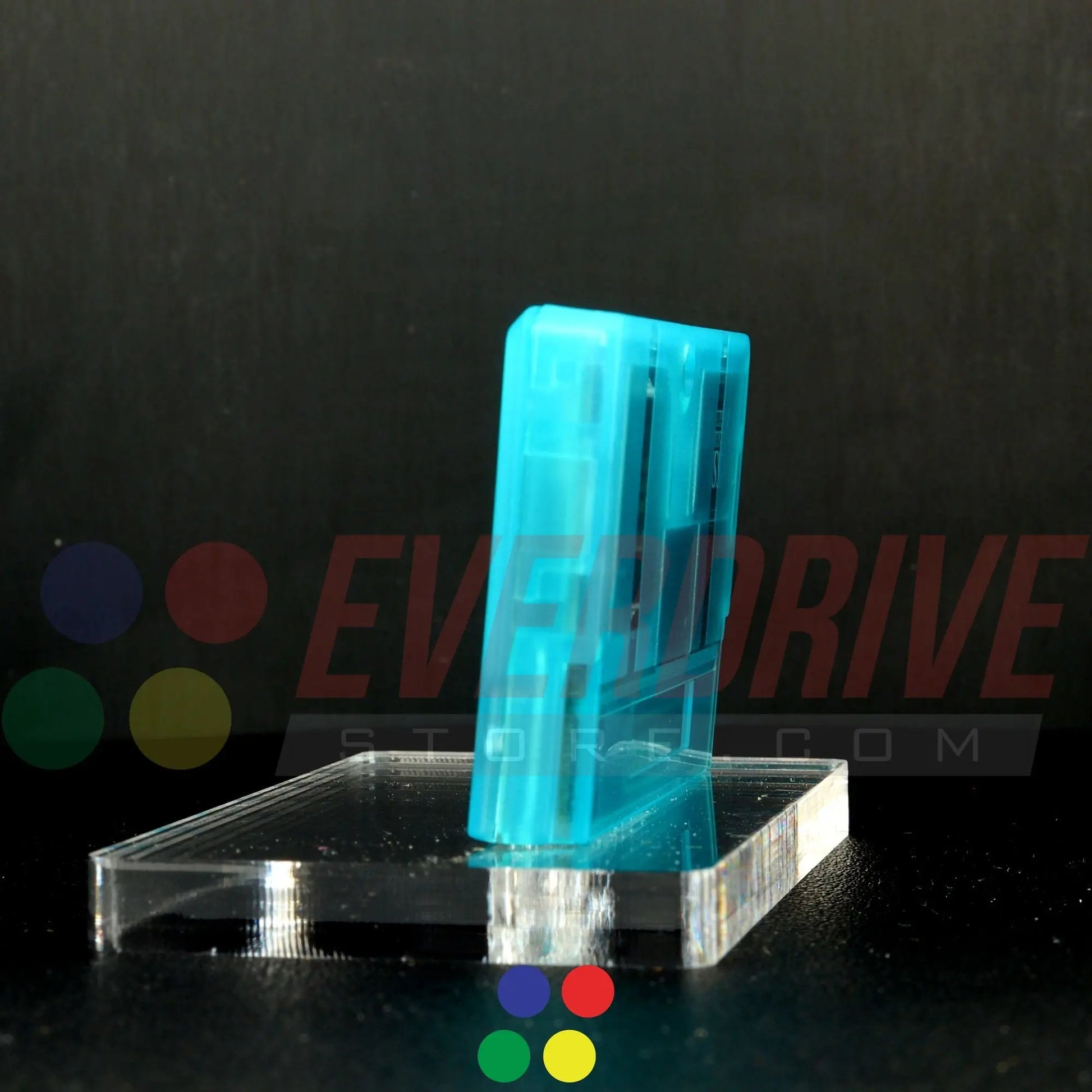 Everdrive GBA Mini - Frosted Turquoise Krikzz