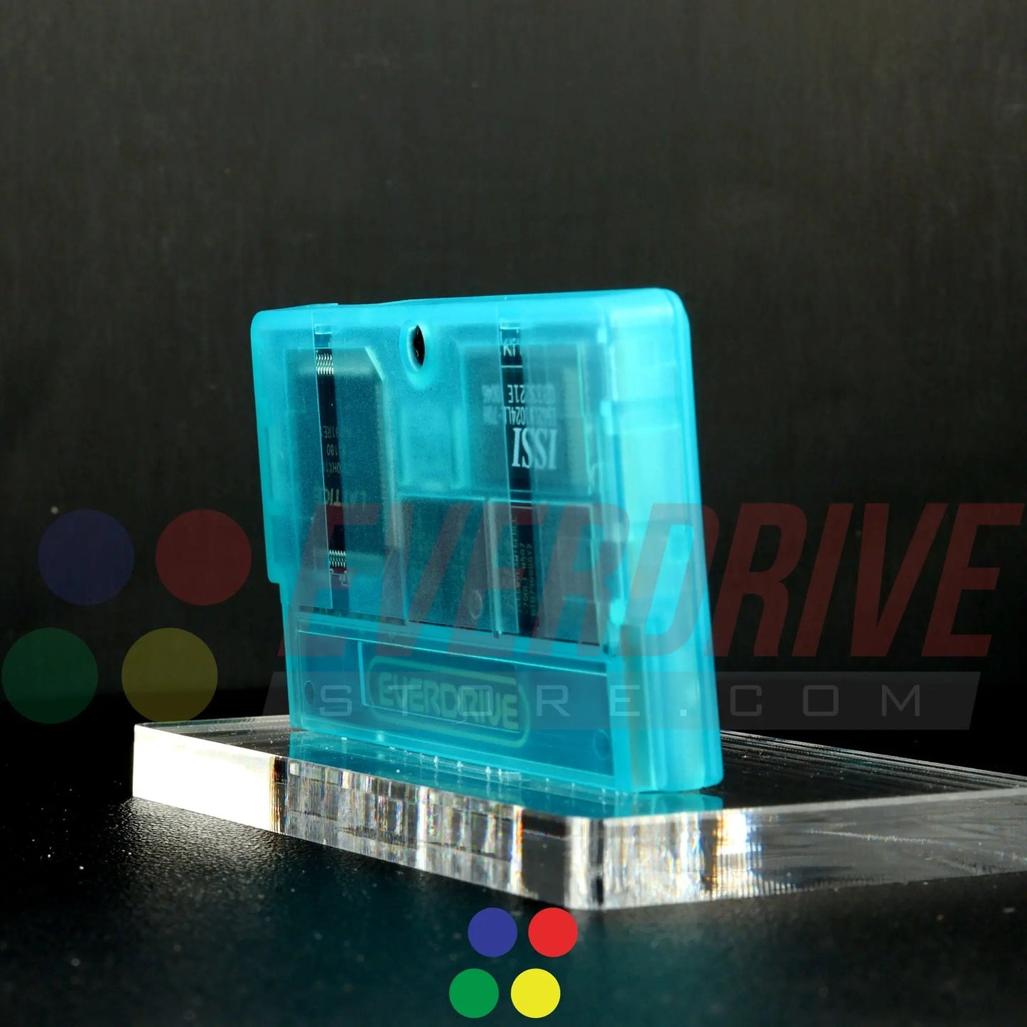 Everdrive GBA Mini - Frosted Turquoise Krikzz