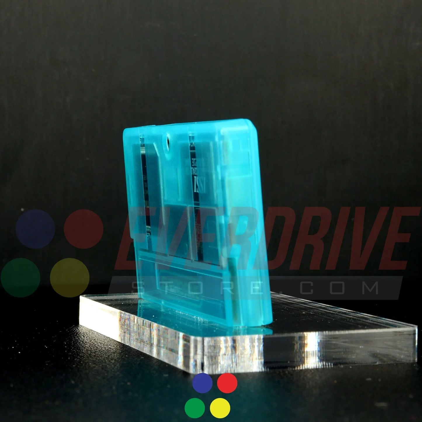 Everdrive GBA Mini - Frosted Turquoise Krikzz