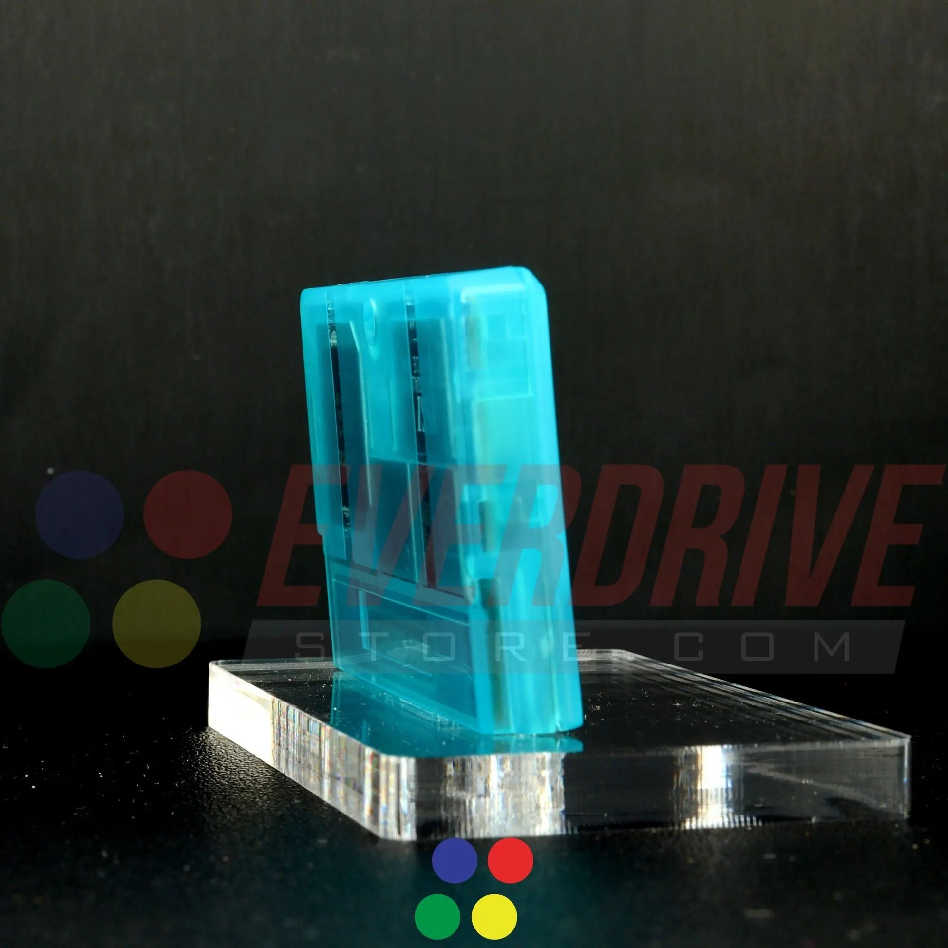 Everdrive GBA Mini - Frosted Turquoise Krikzz