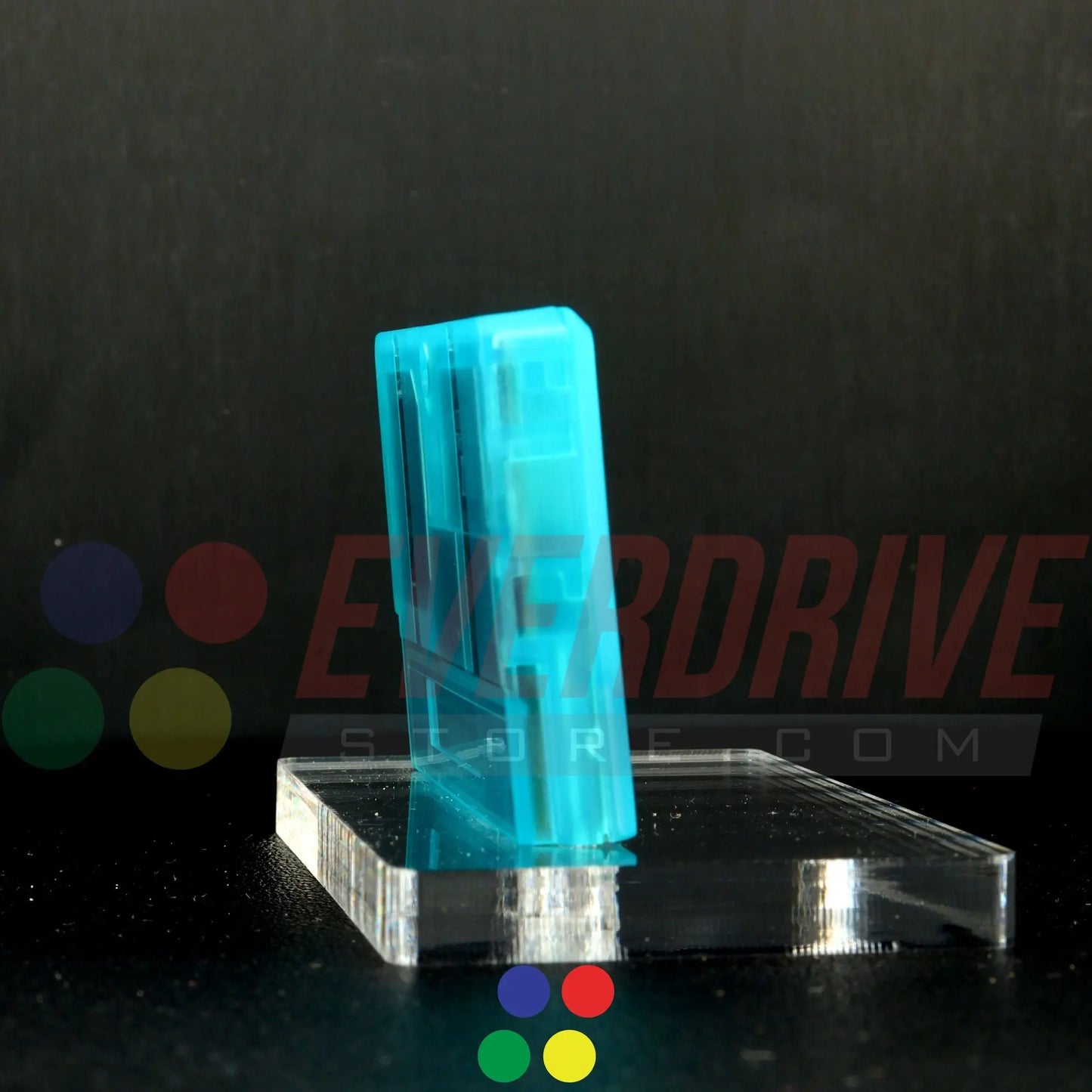 Everdrive GBA Mini - Frosted Turquoise Krikzz