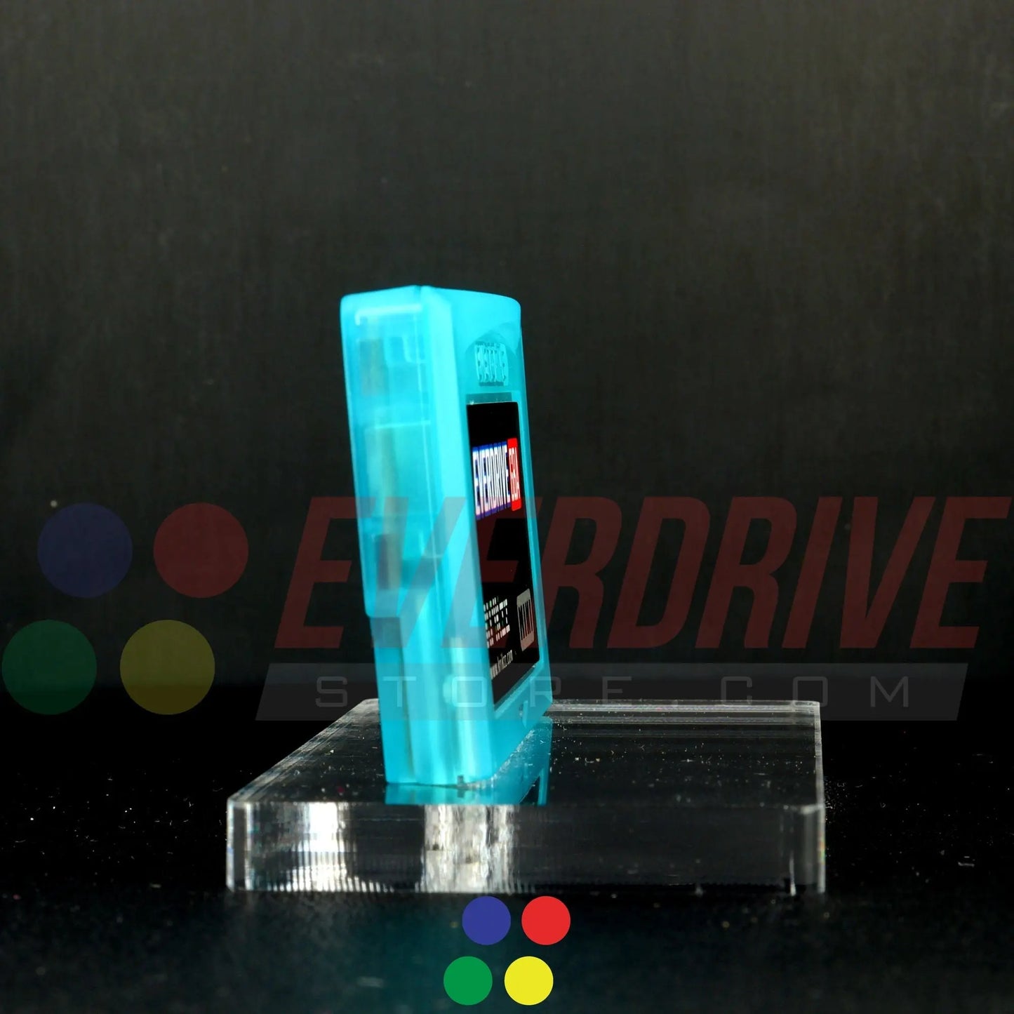 Everdrive GBA Mini - Frosted Turquoise Krikzz