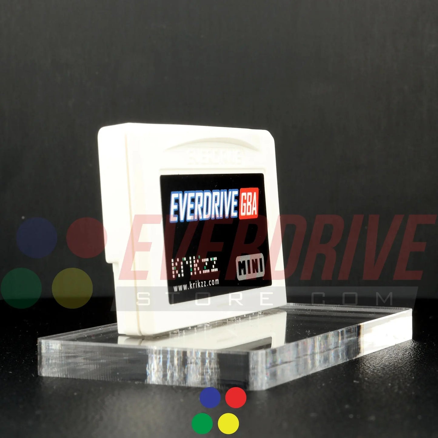 Everdrive GBA Mini - White Krikzz