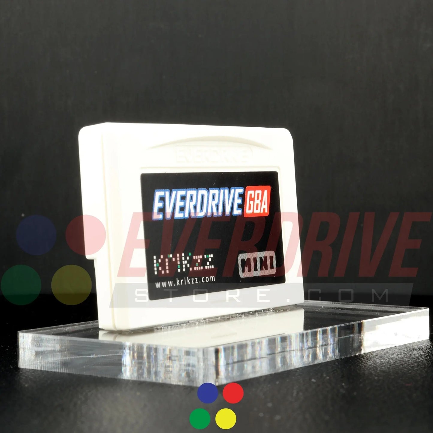 Everdrive GBA Mini - White Krikzz