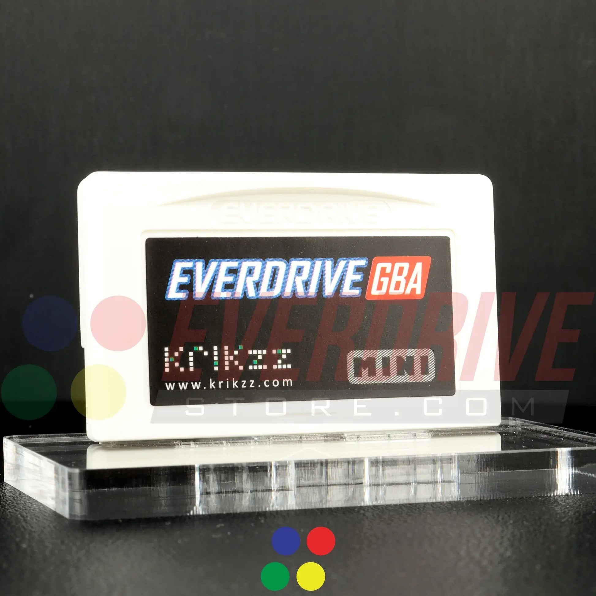 Everdrive GBA Mini - White Krikzz