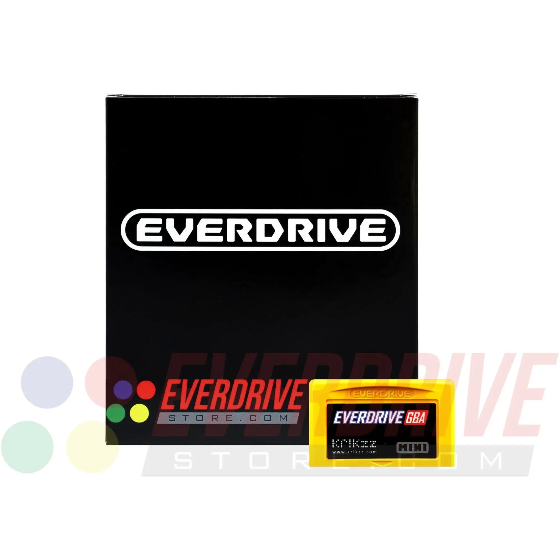 Everdrive GBA Mini - Yellow Krikzz