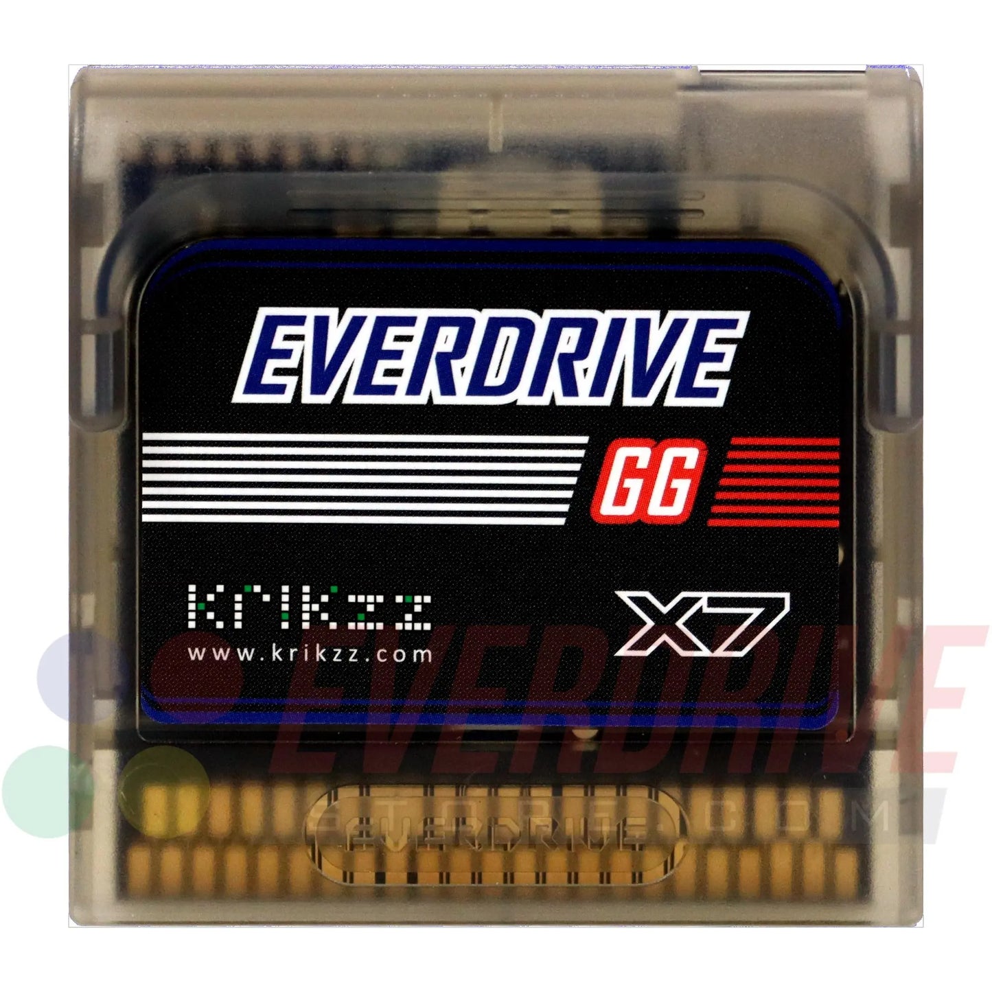 Everdrive GG X7 - Frosted Black Krikzz