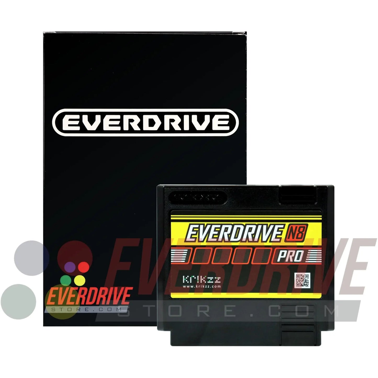 Everdrive N8 Famicom PRO - Black Krikzz