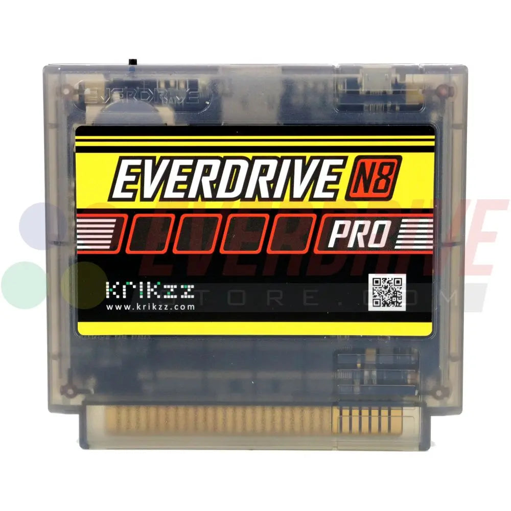 Everdrive N8 Famicom PRO - Frosted Black Krikzz