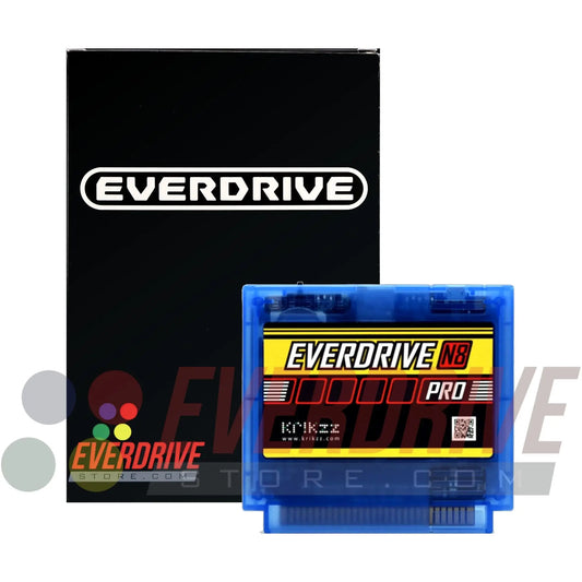 Everdrive N8 Famicom PRO - Frosted Blue Krikzz