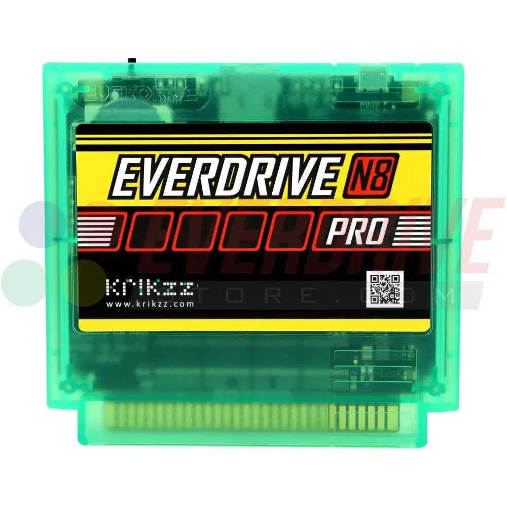 Everdrive N8 Famicom PRO - Frosted Green Krikzz