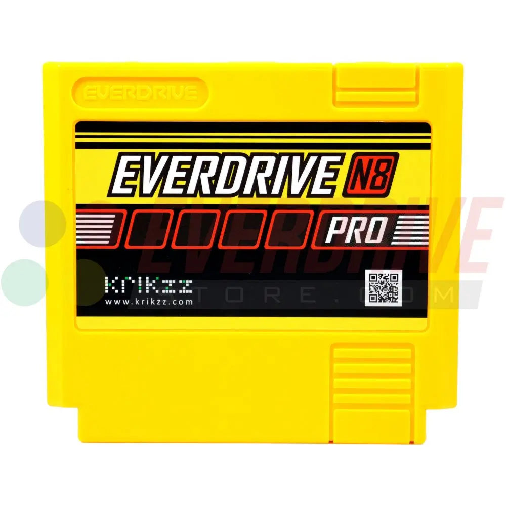 Everdrive N8 Famicom PRO - Yellow Krikzz