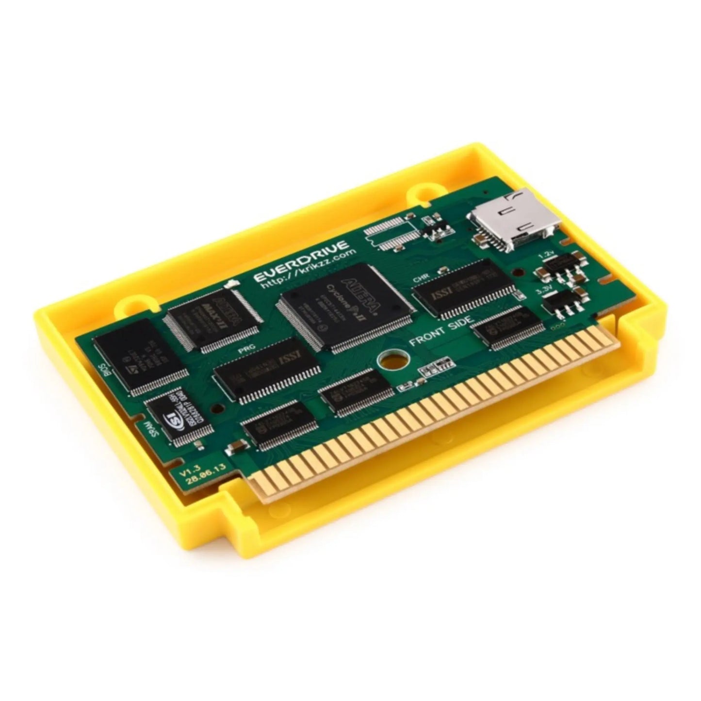 Everdrive N8 Famicom - Yellow Krikzz