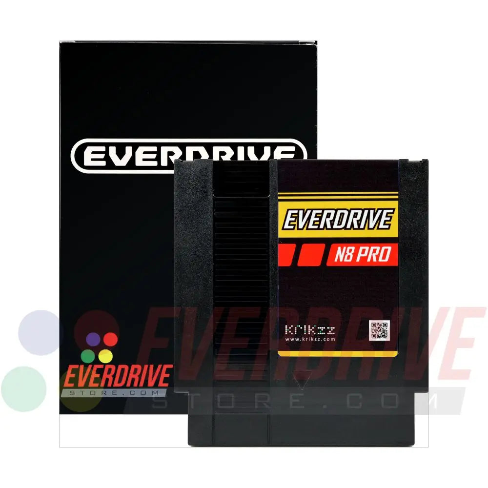 Everdrive N8 PRO - Black Krikzz