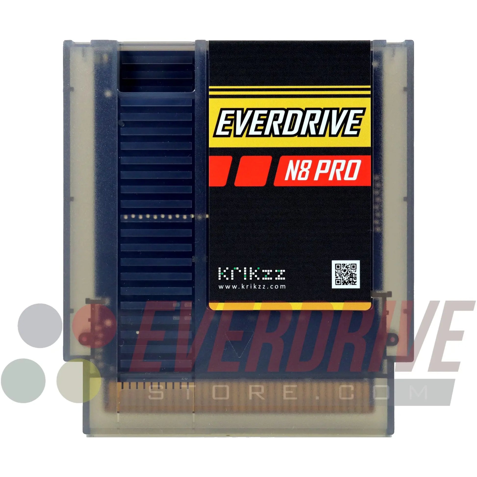 Everdrive N8 PRO - Frosted Black Krikzz