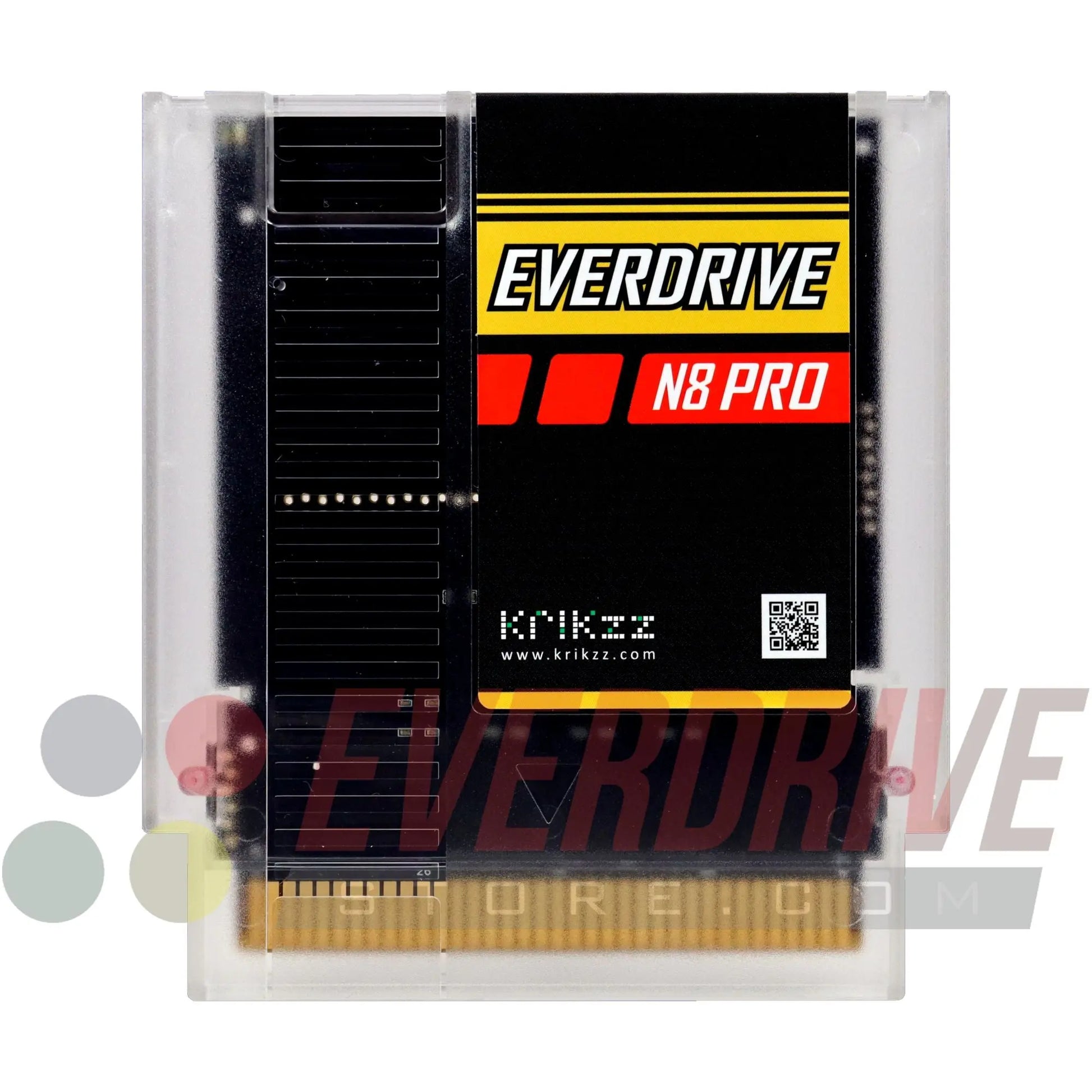 Everdrive N8 PRO - Frosted Clear Krikzz