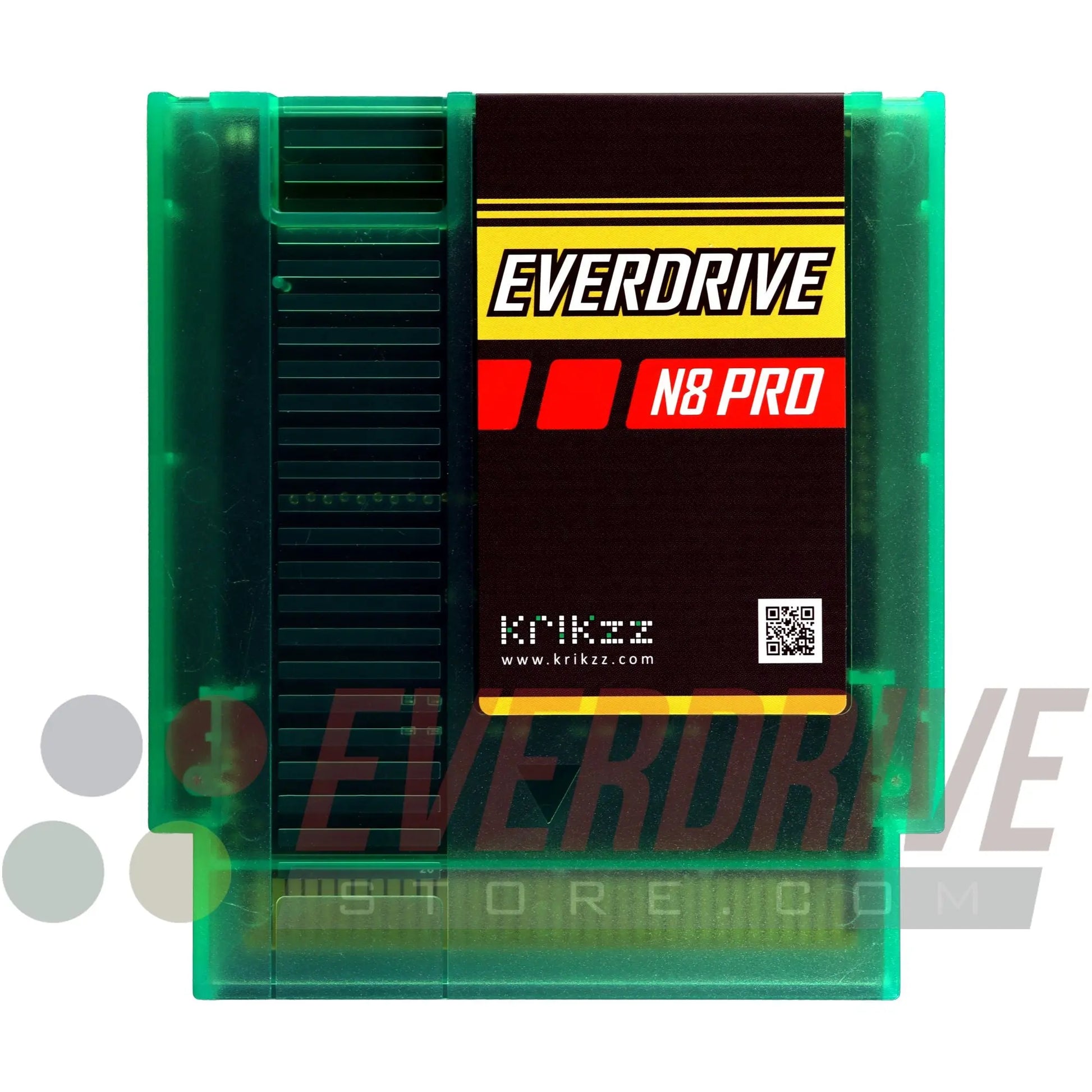 Everdrive N8 PRO - Frosted Green Krikzz