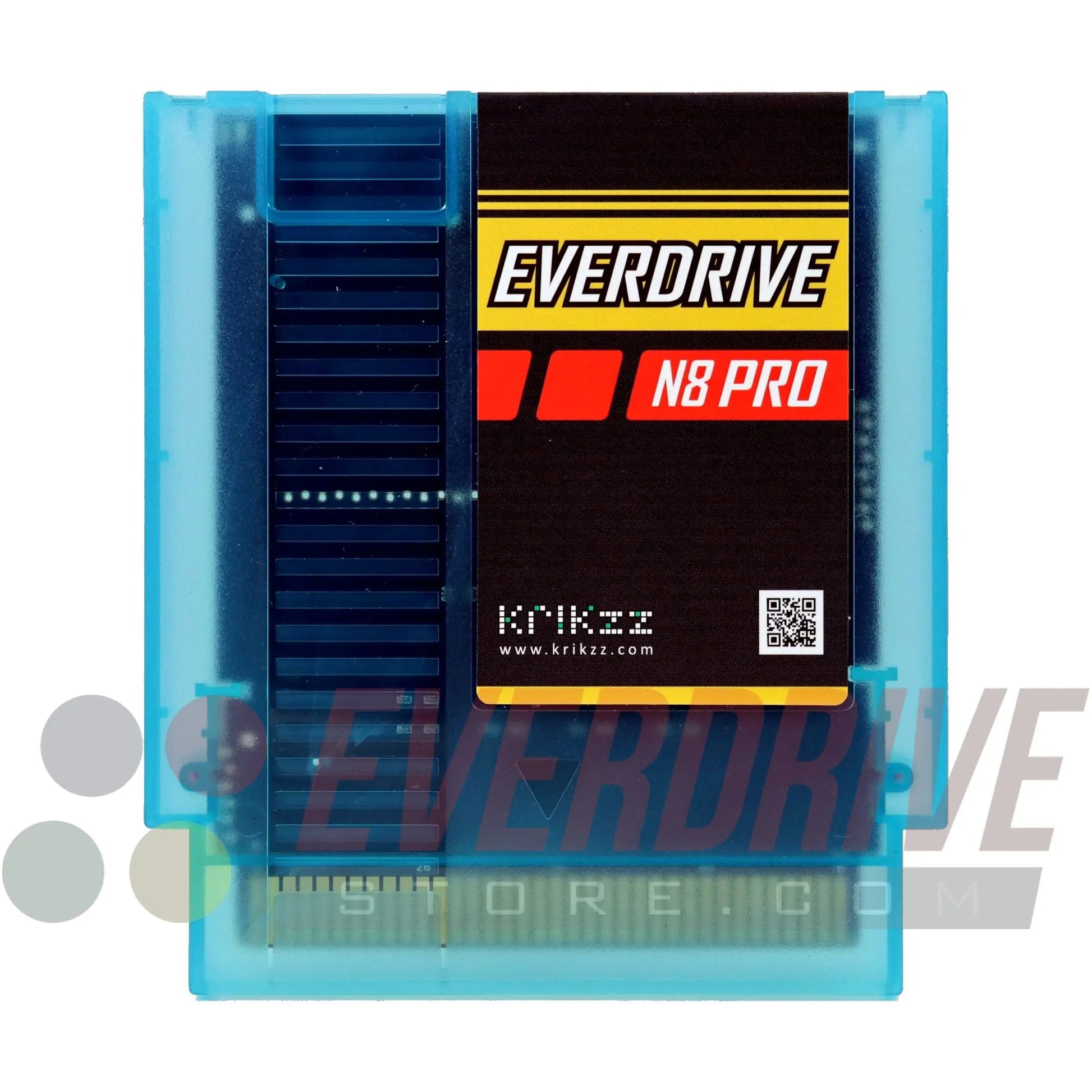 Everdrive N8 PRO - Frosted Turquoise Krikzz