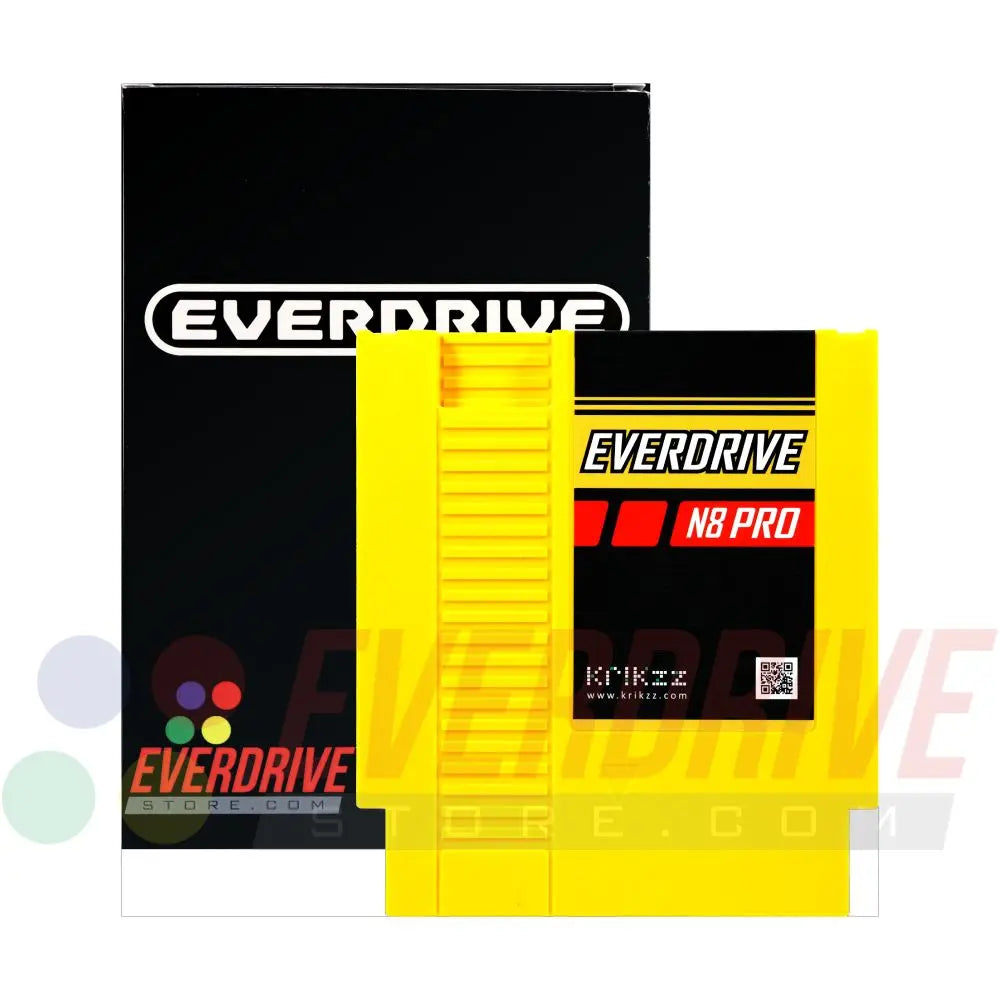 Everdrive N8 PRO - Yellow Krikzz