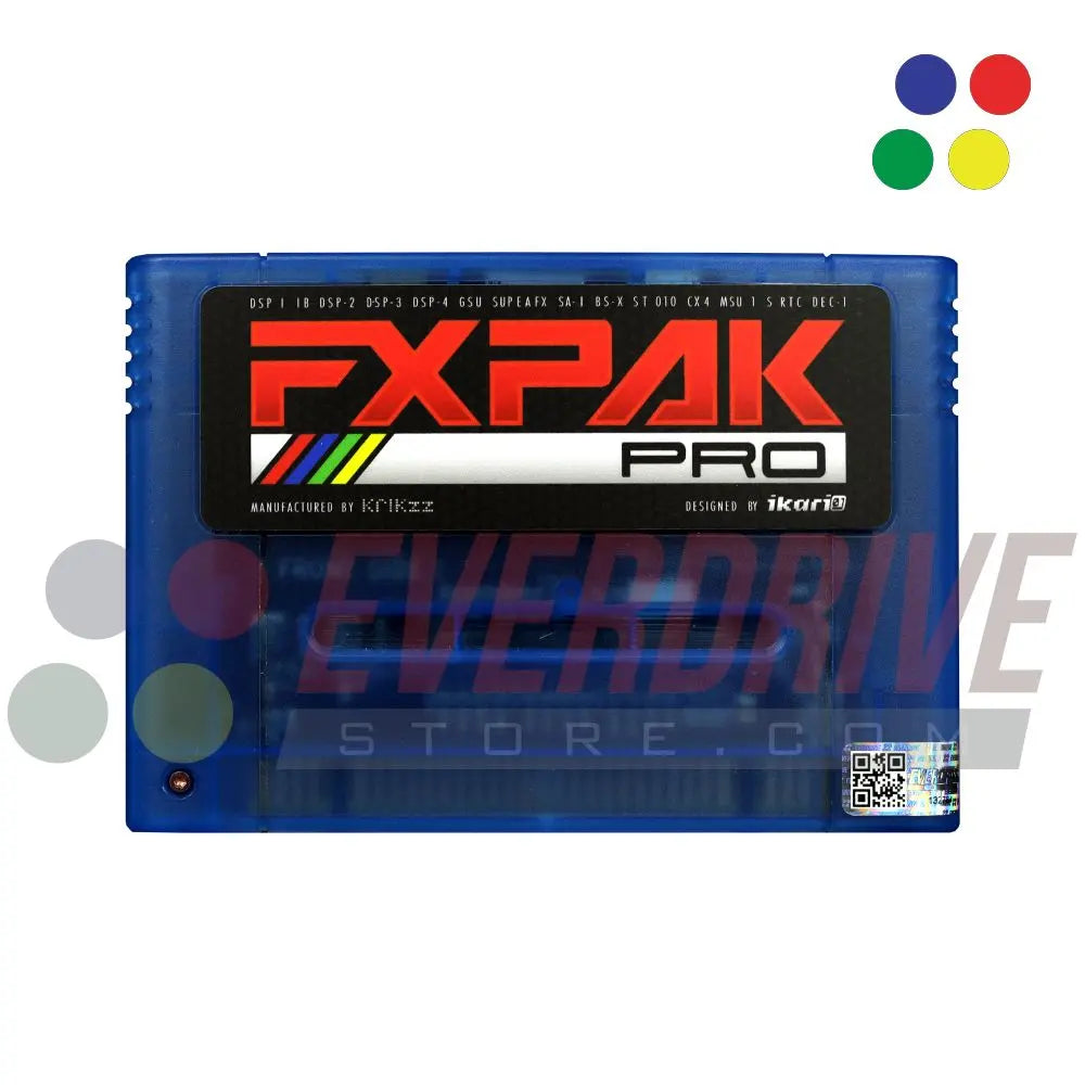 FXPAK PRO - Frosted Blue Krikzz