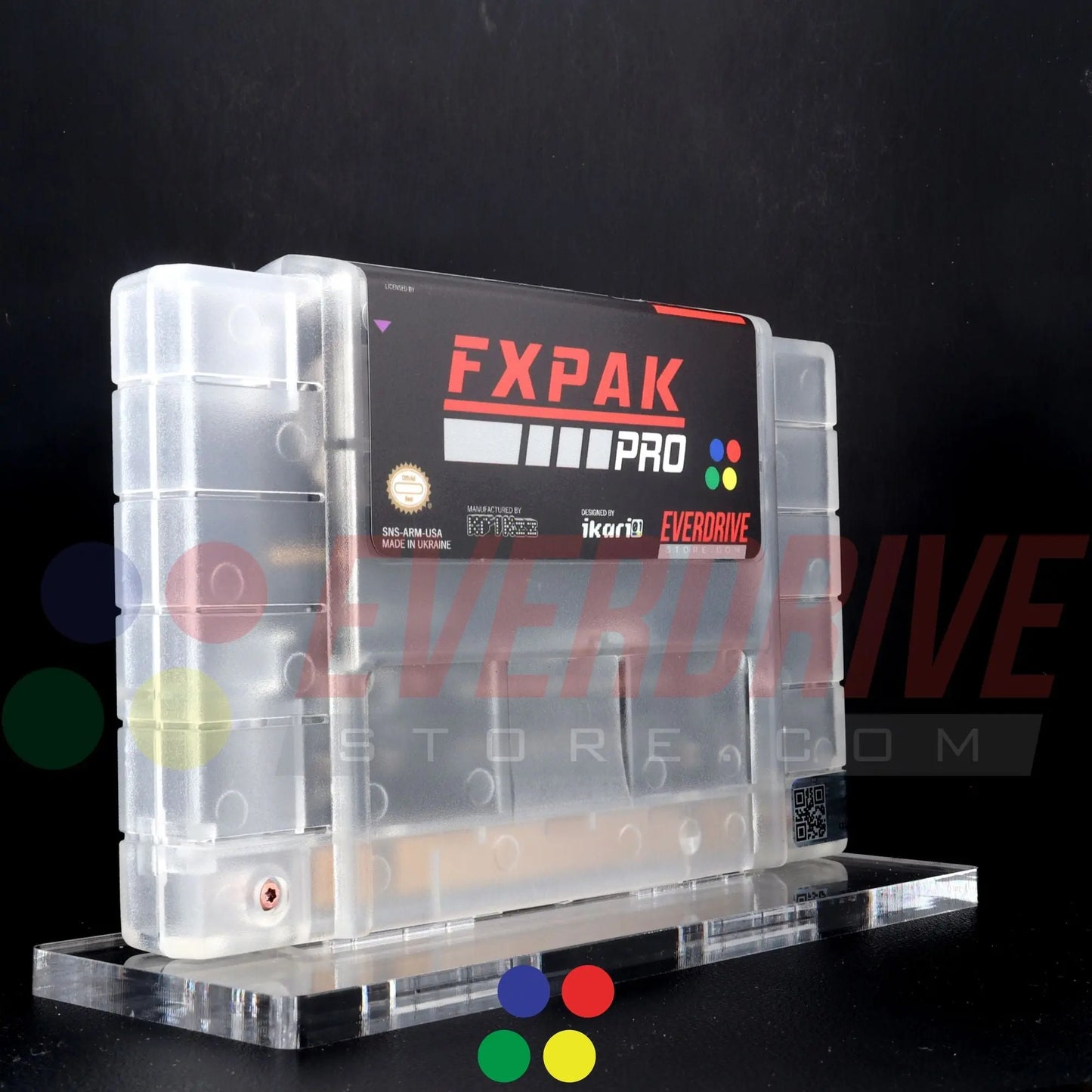 FXPAK PRO NAS - Frosted Clear - EverdriveStore.com