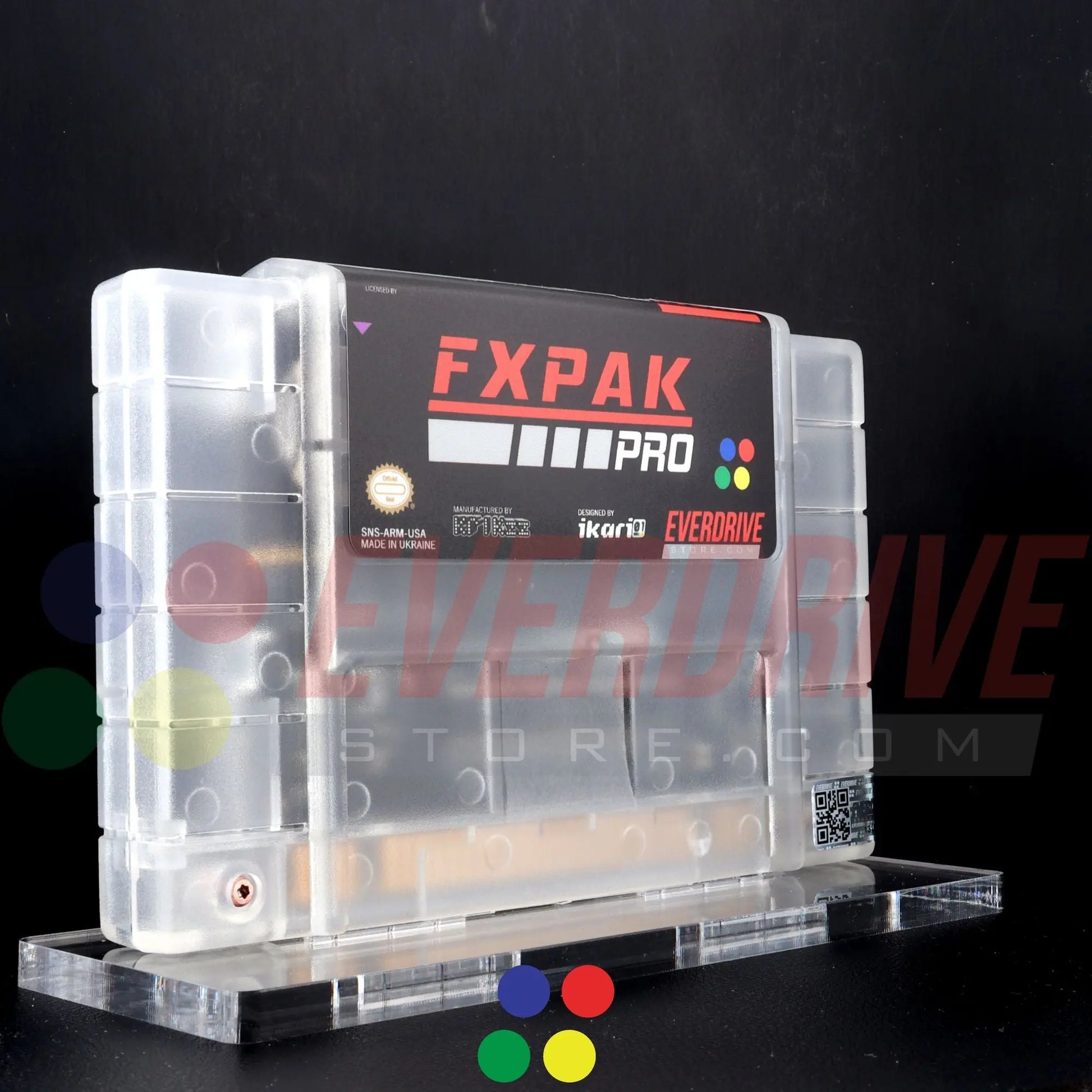 FXPAK PRO NAS - Frosted Clear - EverdriveStore.com