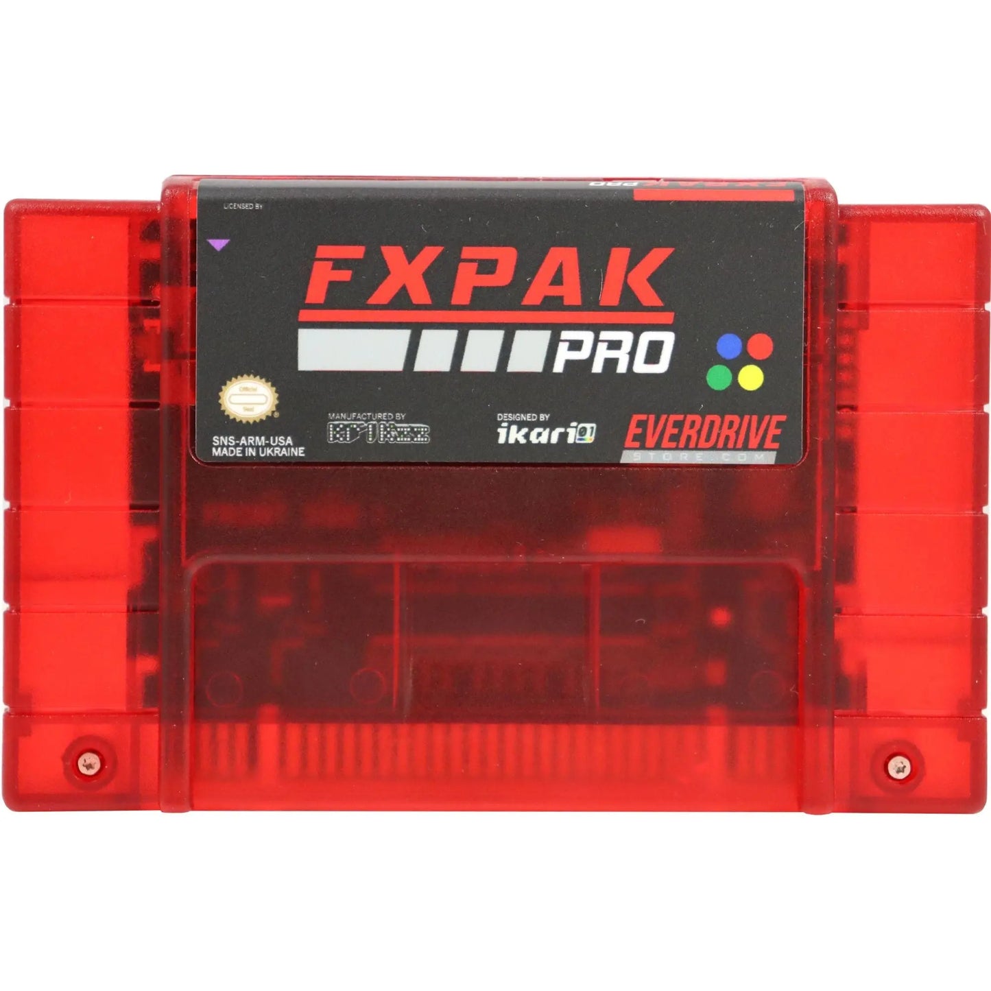 FXPAK PRO NAS - Frosted Red EverdriveStore.com