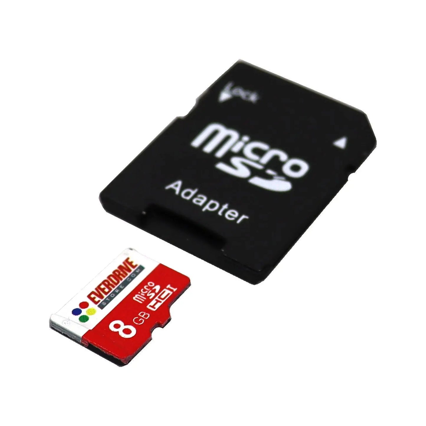 High quality 8 GB Sd Card with Adapter EverdriveStore.com