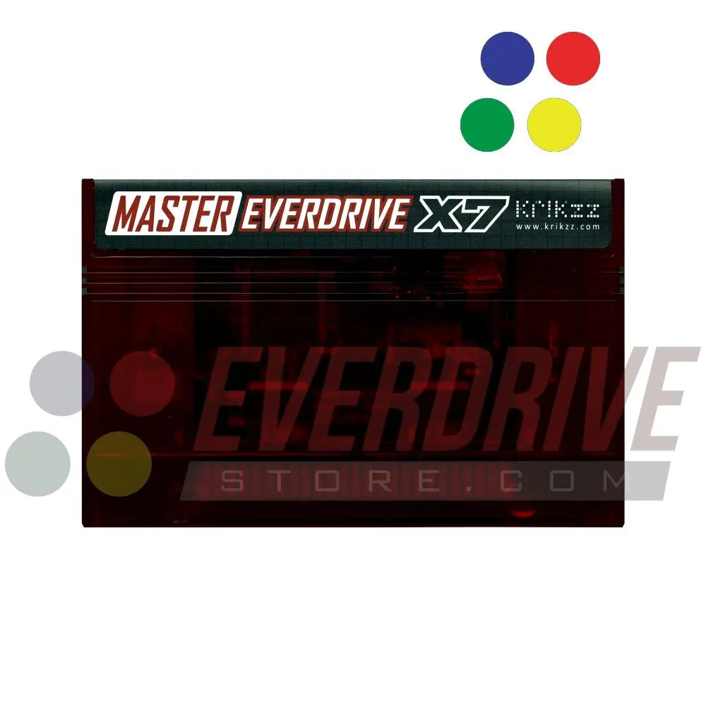 Master Everdrive X7 - Frosted Red - EverdriveStore.com