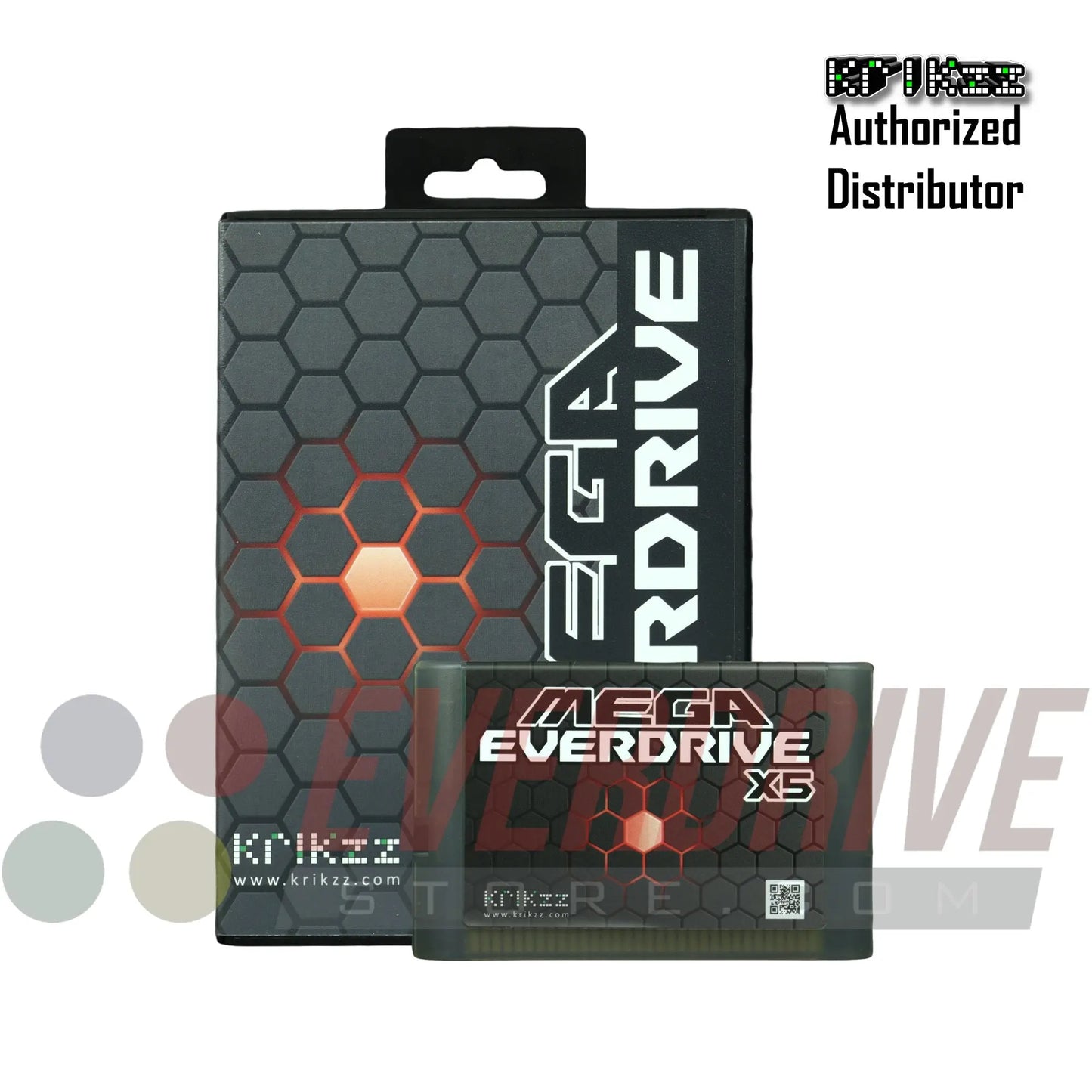 Mega Everdrive X5 - Frosted Black - EverdriveStore.com