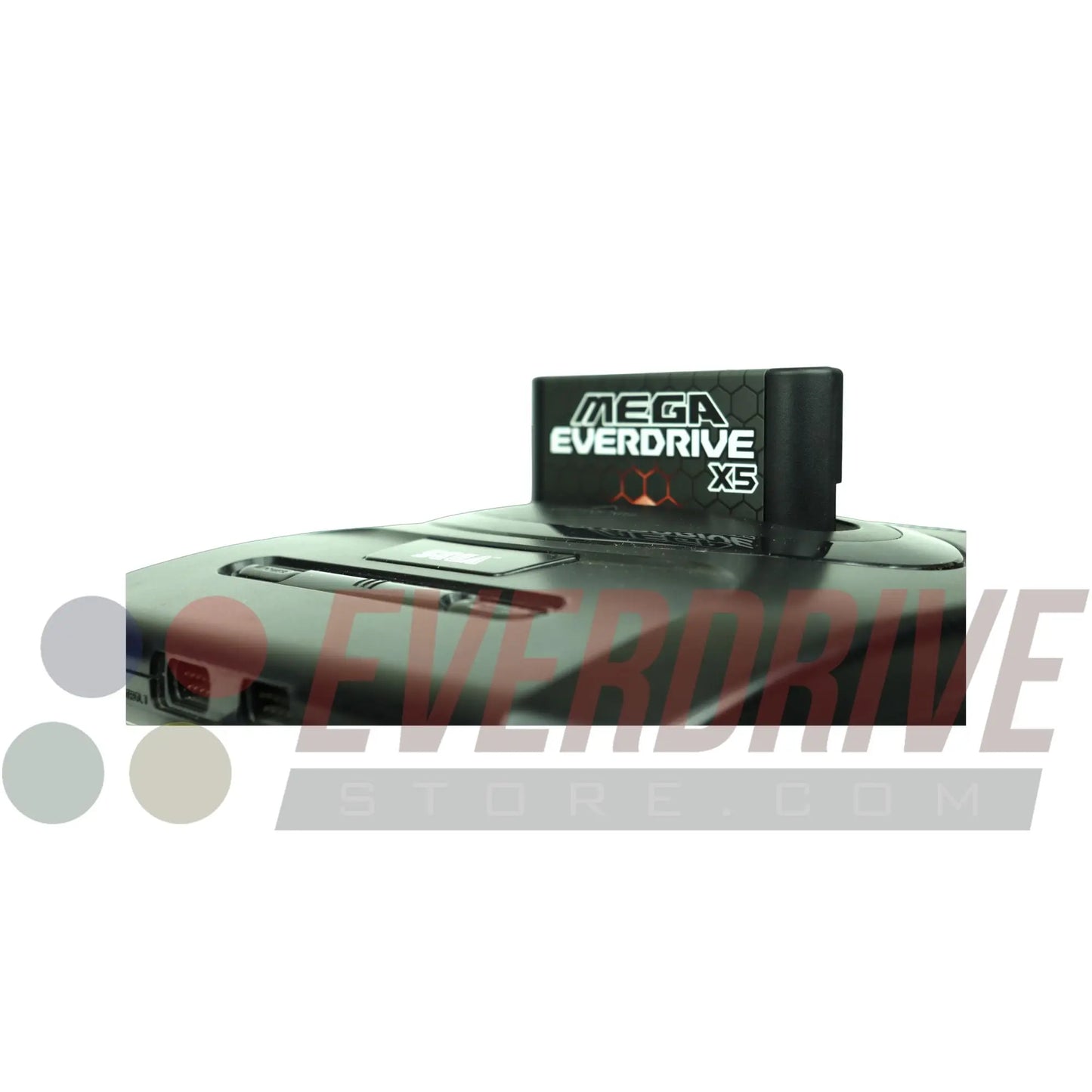 Mega Everdrive X5 - Frosted Black by Krikzz for Genesis or Mega drive KRIKzz