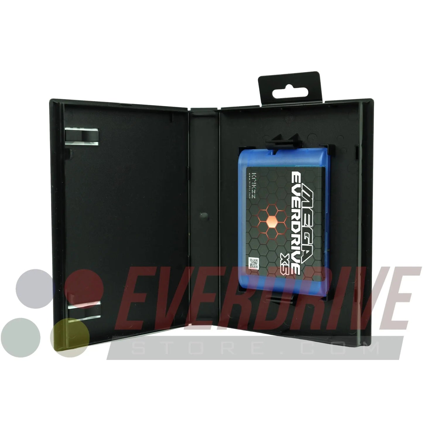 Mega Everdrive X5 - Frosted Blue by Krikzz for Genesis or Mega drive KRIKzz