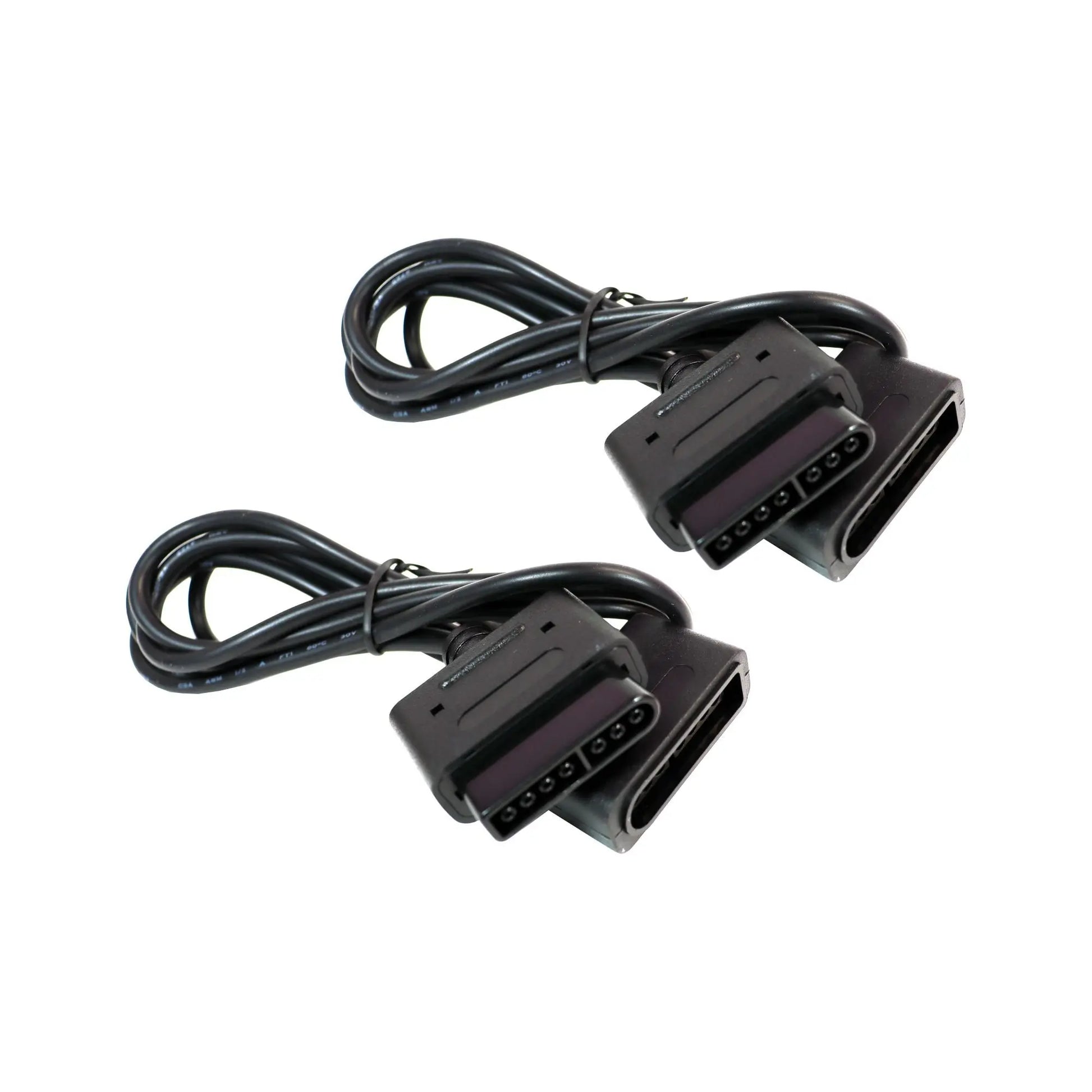 SNES Controller Extension 6 Feet x2 - Black Generic